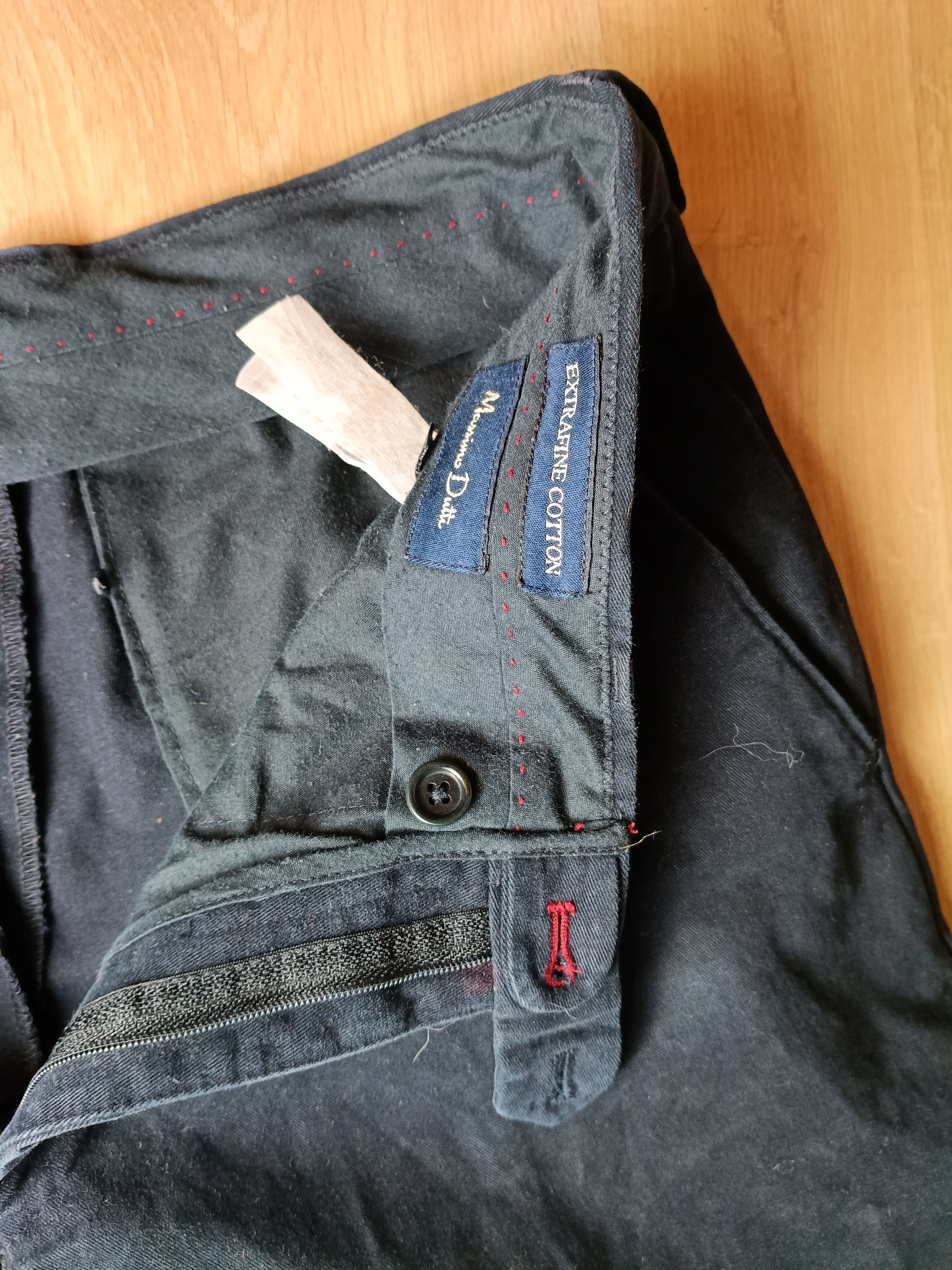 Massimo Dutti Navy blue trousers Size 28" / US 6 / IT 42 - 5 Thumbnail