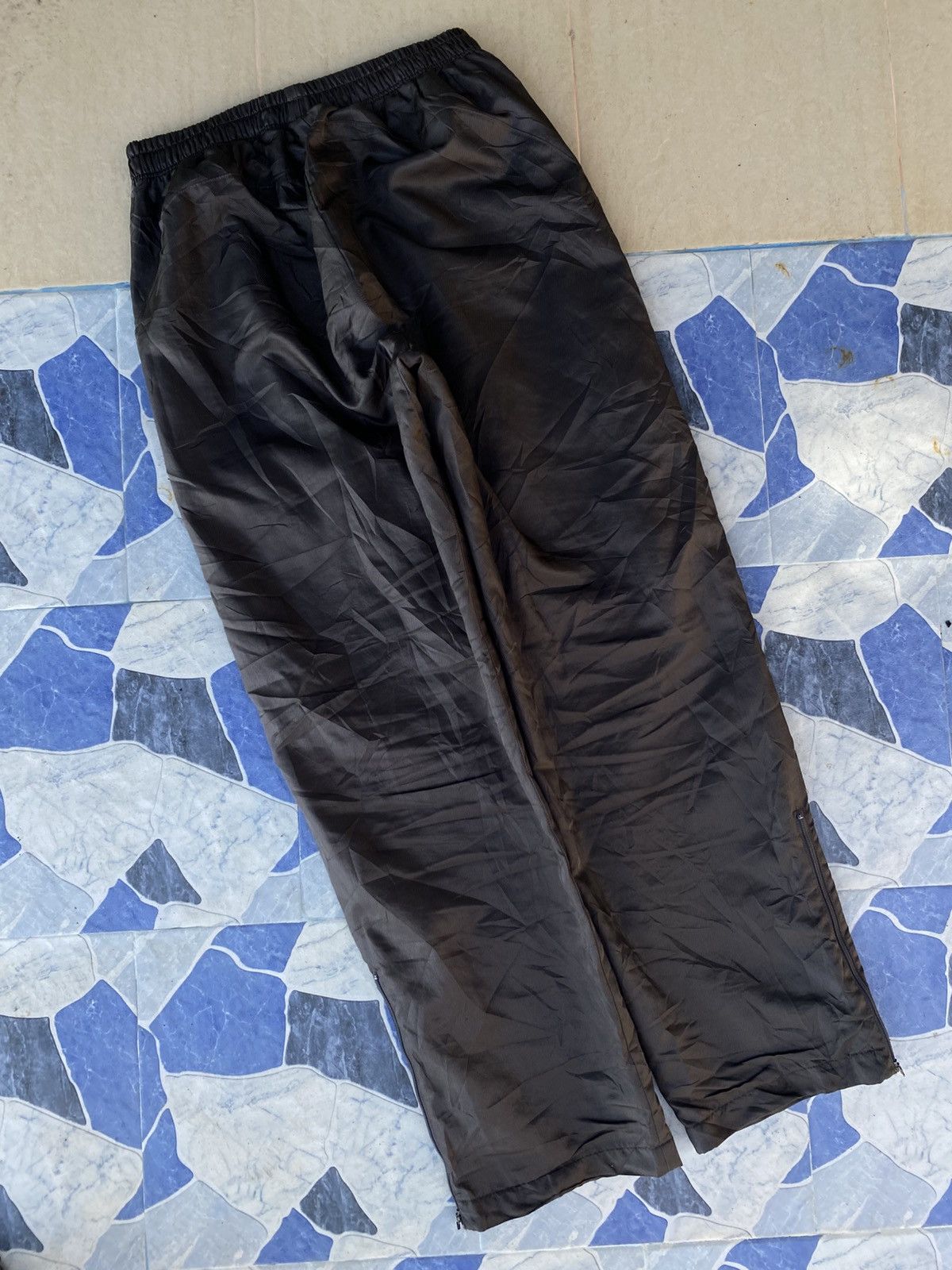 Comme des Garcons × Nike 💥Vintage Super Baggy Nike 90S LONG TRACK PANTS Y2K Size US 26 / EU 42 - 9 Thumbnail