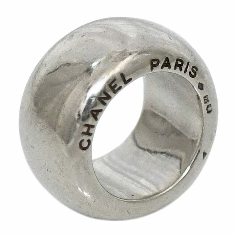 Chanel CHANEL Ring Silver Size ONE SIZE - 1 Thumbnail