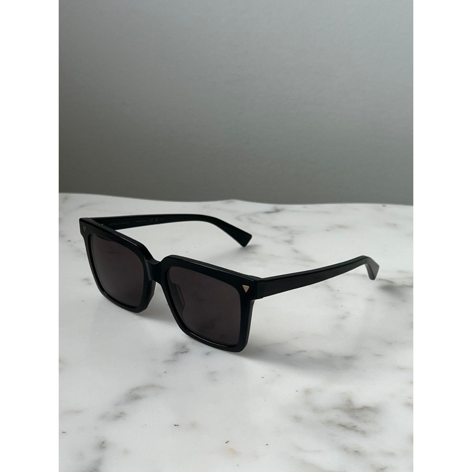 Bottega Veneta NEW Bottega Veneta BV1254S Black Square Sunglasses Size ONE SIZE - 4 Thumbnail