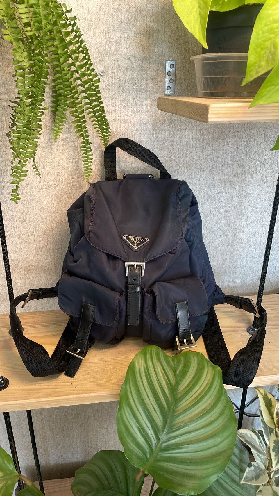 Prada Prada nylon vela mini backpack iconic vintage luxury piece Size ONE SIZE - 2 Thumbnail