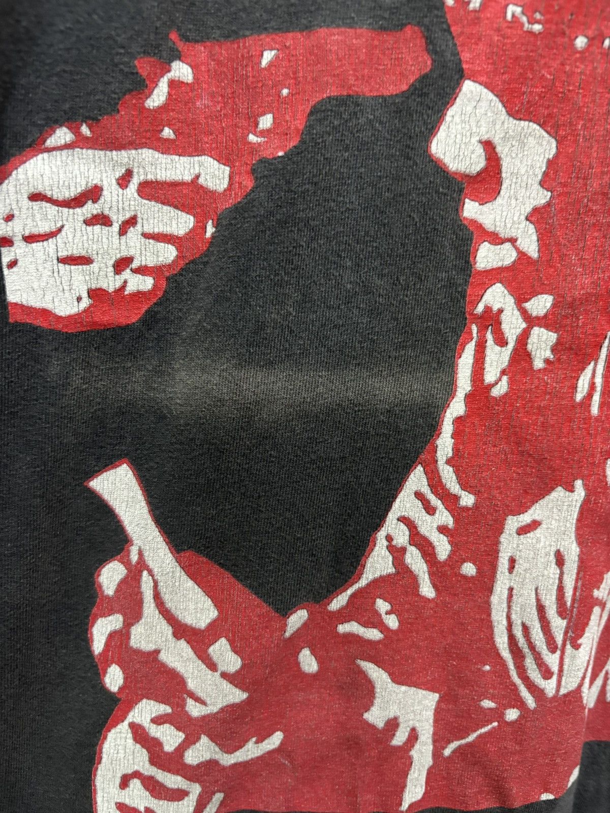 Band Tees vintage distressed sun faded ministry 1991 burning inside Size US L / EU 52-54 / 3 - 9 Thumbnail