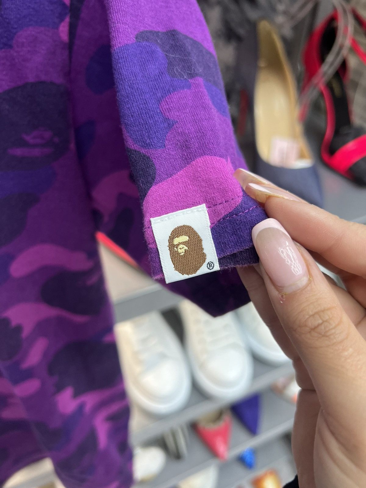 Bape Bape Color Camo College Tee Size US M / EU 48-50 / 2 - 7 Thumbnail