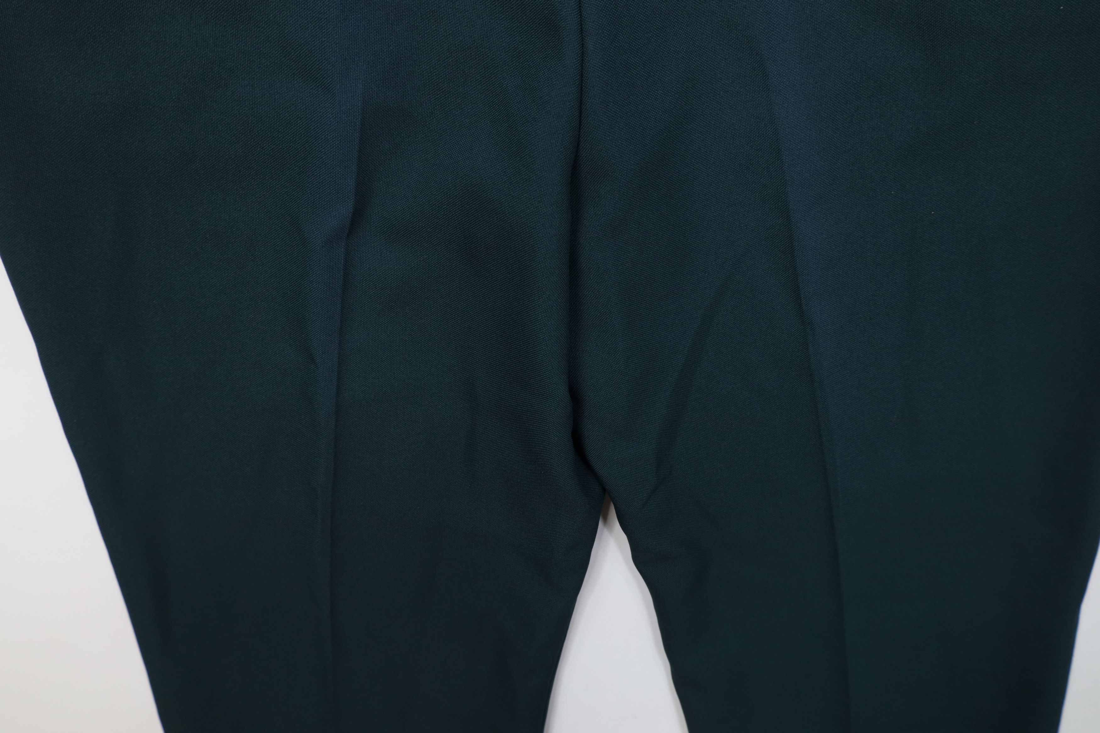 Vintage Vintage 70s Streetwear Flared Wide Leg Chino Pants Green Size US 42 / EU 58 - 13 Thumbnail