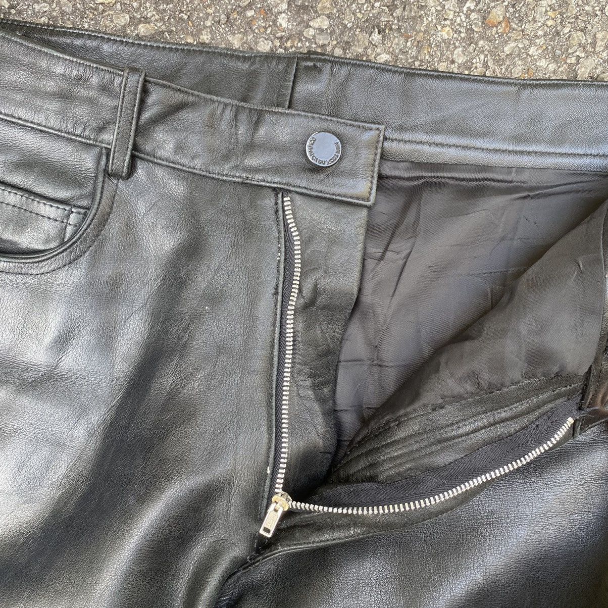 If Six Was Nine Leather Pants Comme Ca Du Mode Men Size US 30 / EU 46 - 4 Thumbnail