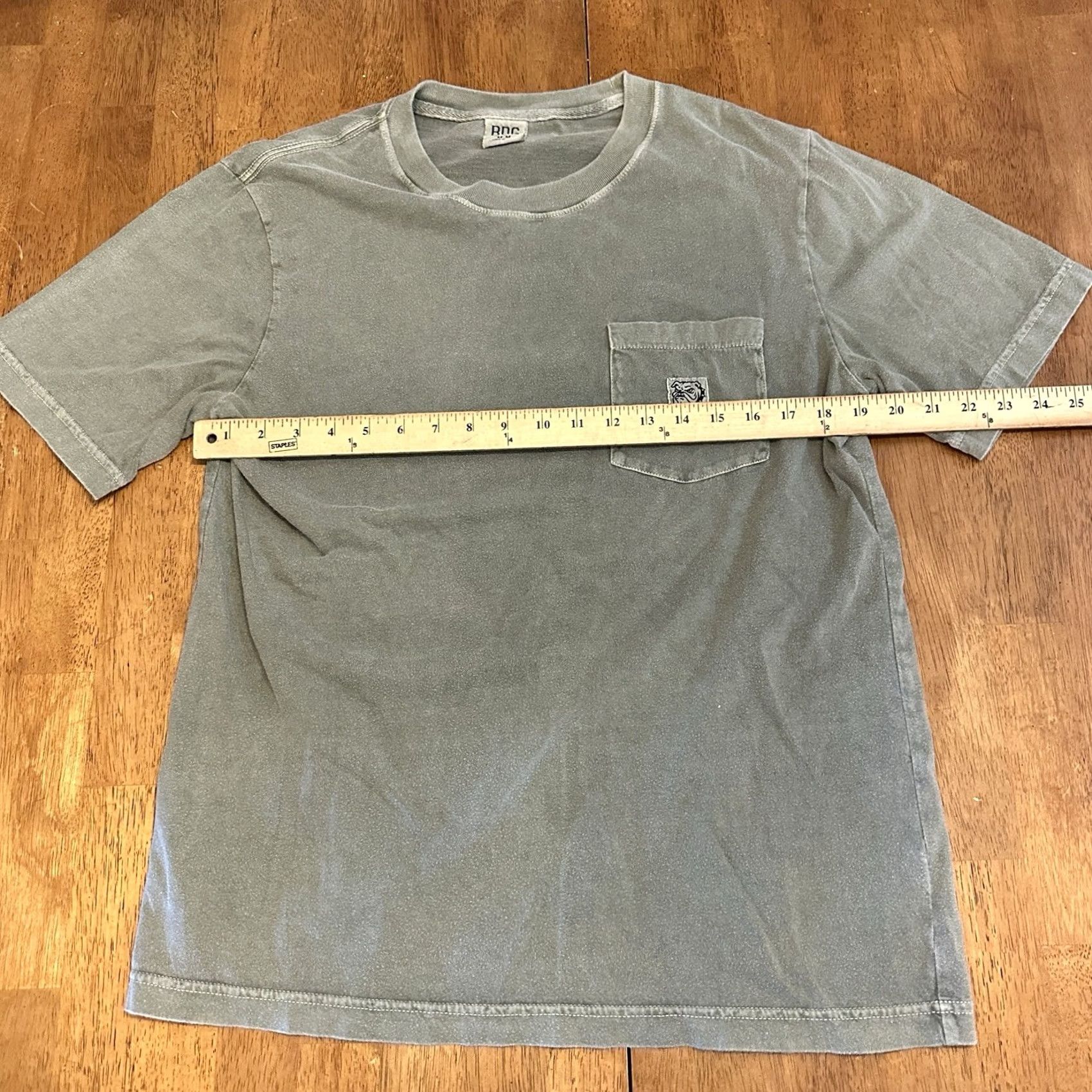 Bdg BDG Shirt Mens M Green Bulldog Pocket Size US M / EU 48-50 / 2 - 5 Thumbnail