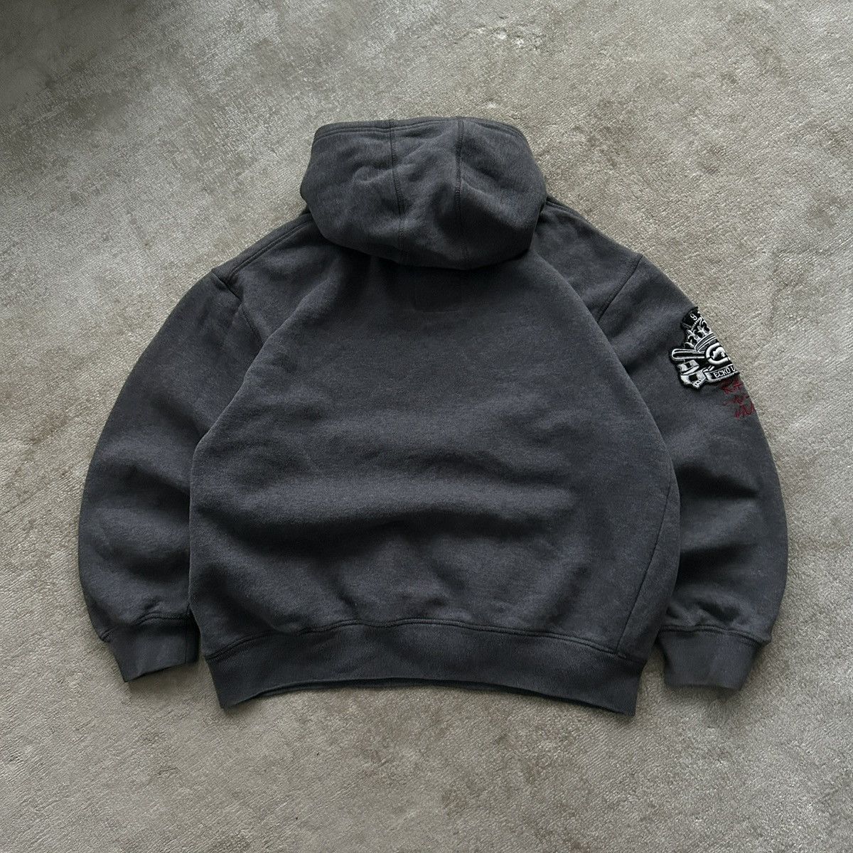 Ecko Unltd. Rare Ecko Unltd Rawthentic Rhinestone Hoodie Size US M / EU 48-50 / 2 - 6 Thumbnail