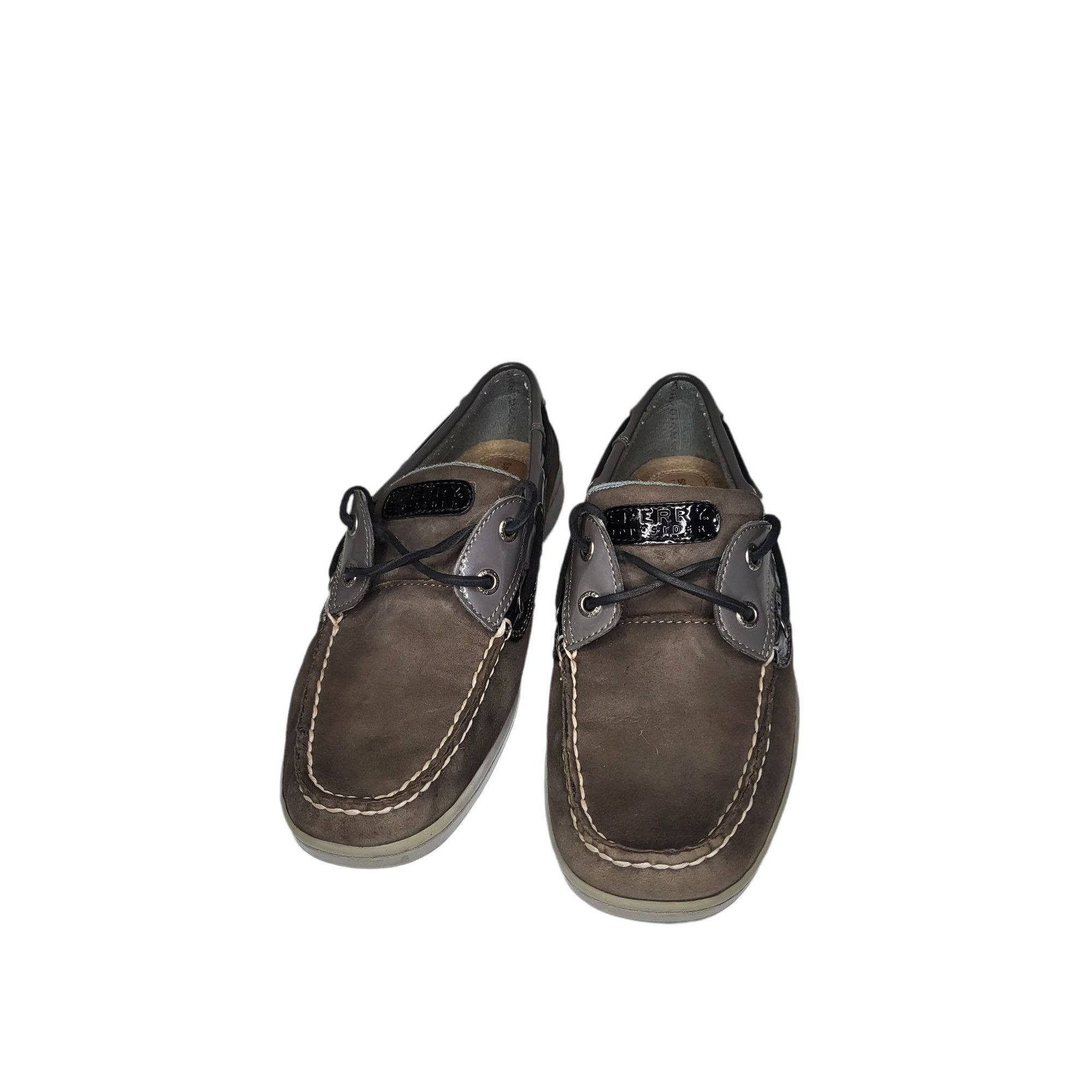 Sperry Sperry Boat Shoes Women Sz 8.5W Top Sider Gray Angelfish Sue Size US 8.5 / IT 38.5 - 3 Thumbnail