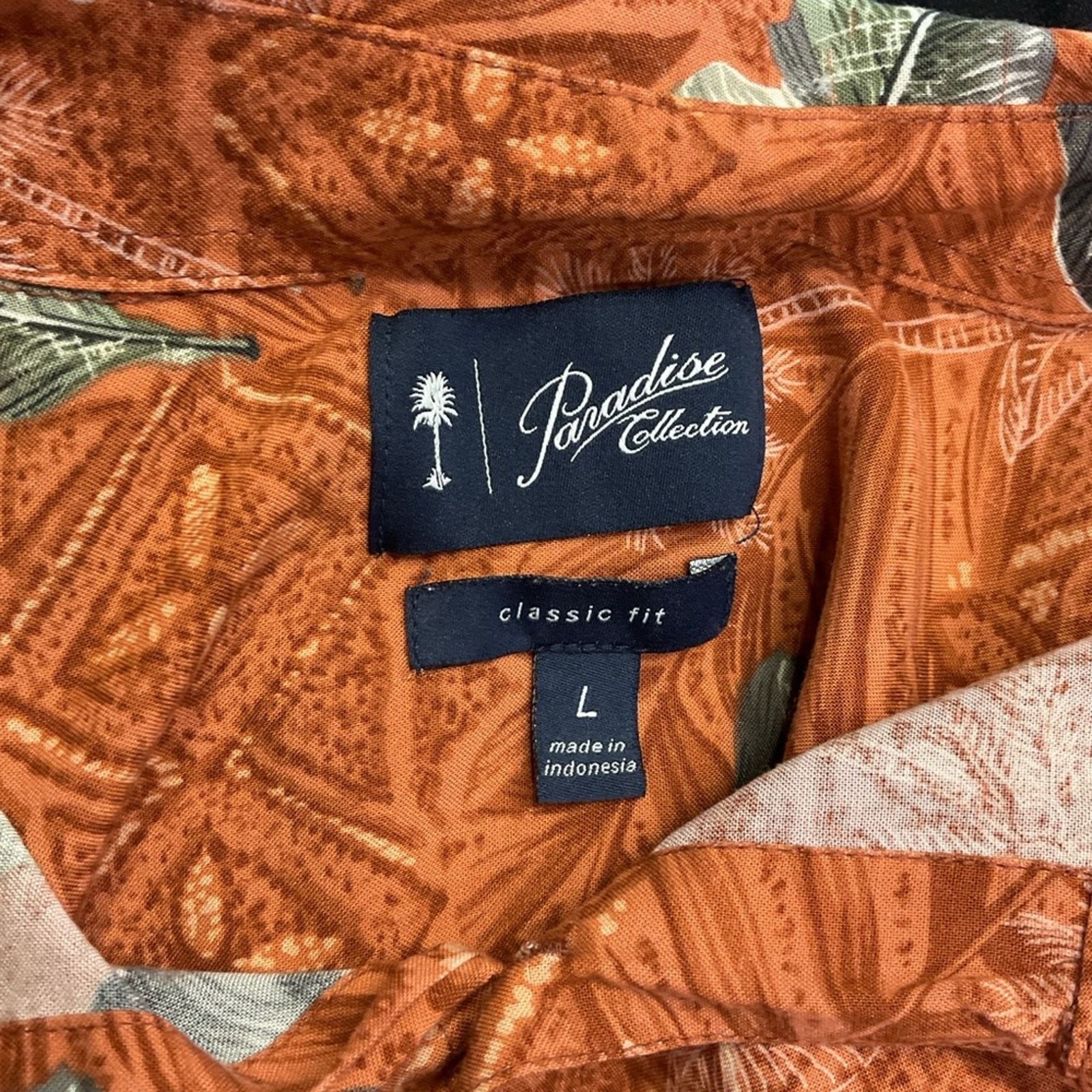 Vintage Paradise Collection Button-Up Shirt Size US L / EU 52-54 / 3 - 3 Thumbnail