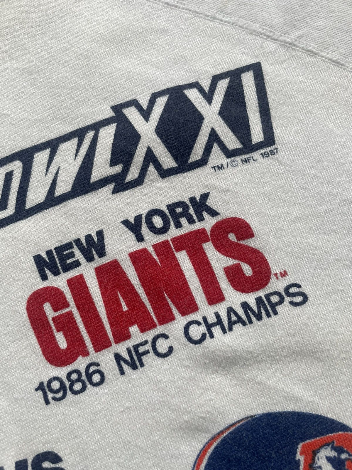 NFL Vintage Superbowl XXl Sweatshirt Size US M / EU 48-50 / 2 - 13 Thumbnail