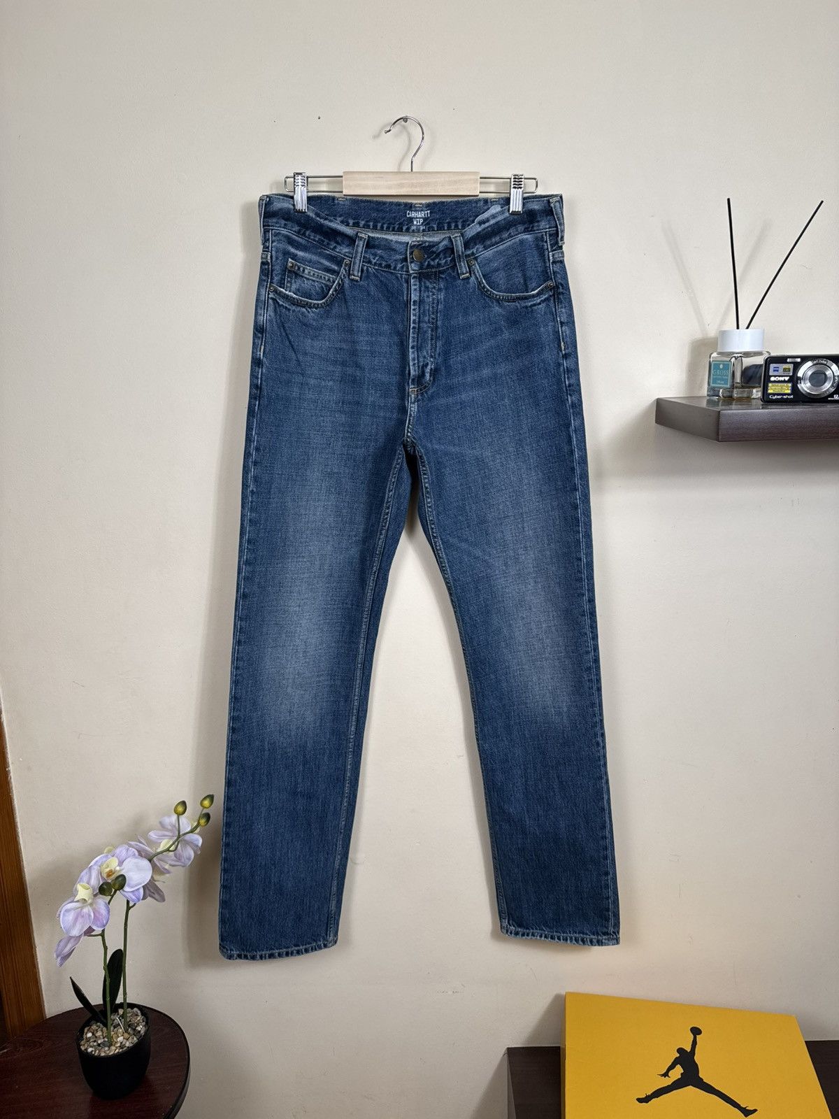 Carhartt Vintage Carhartt Jeans Marlow Denim Blue Pants 30x32 M Size US 32 / EU 48 - 13 Thumbnail