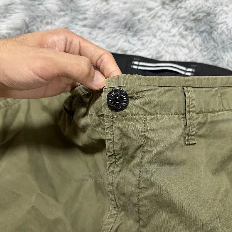 Stone Island Stone Island Four Pocket Work Pants Trousers Military Gree Size US 36 / EU 52 - 4 Thumbnail
