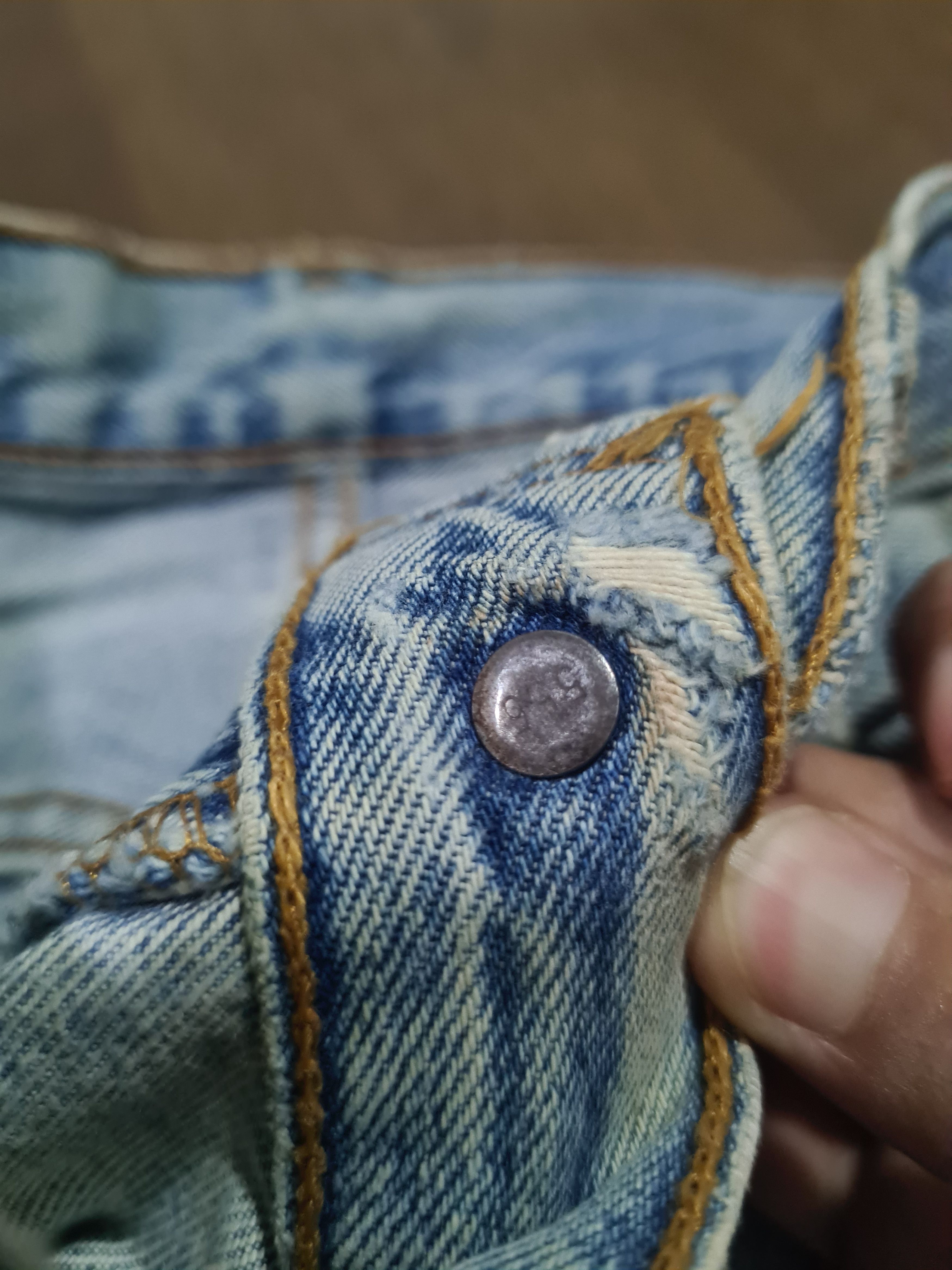 Levi's × Vintage Vintage levis 90s big E selvedge denim Size US 30 / EU 46 - 6 Thumbnail