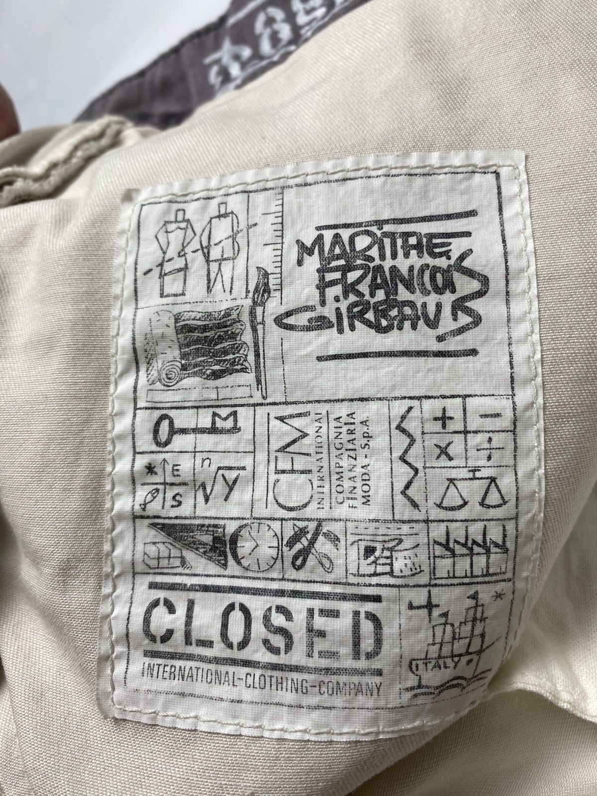 CLOSED × Marithe + Francois Girbaud Marithe Francois Girbaud Closed 1980s Archive Pants size 52 Size US 36 / EU 52 - 11 Thumbnail