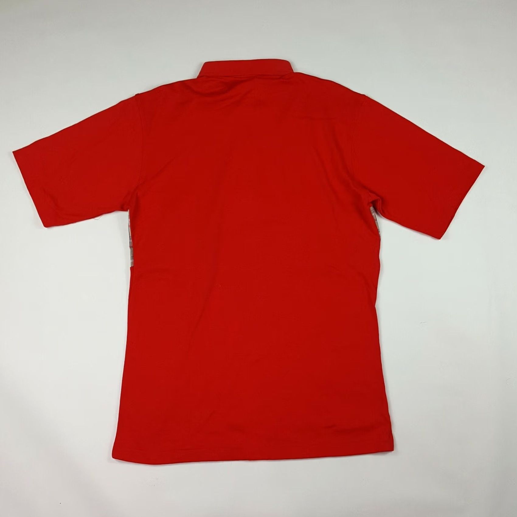 Vintage VINTAGE Vecci Plaid Striped Men's Polo Shirt Red Short Sleeve Size L 80s Retro Casual Polo Mens Size US L / EU 52-54 / 3 - 4 Thumbnail