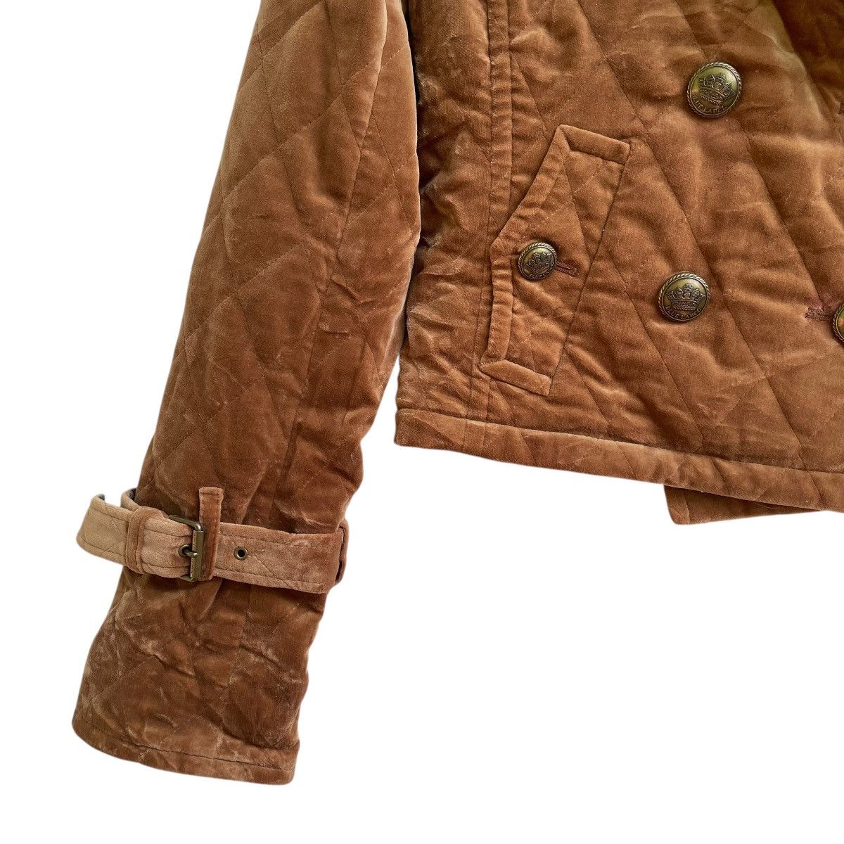Burberry Vintage Burberrys Double Quilted Nova Check Lining Jacket Size M / US 6-8 / IT 42-44 - 5 Thumbnail