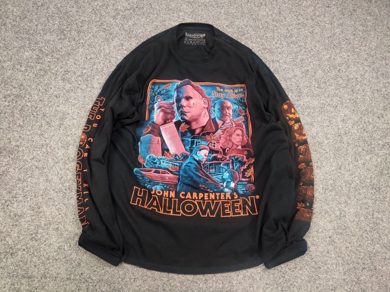Other John Carpenter Halloween movie Art Long Sleeve Vintage Style Size US XL / EU 56 / 4 - 2 Thumbnail