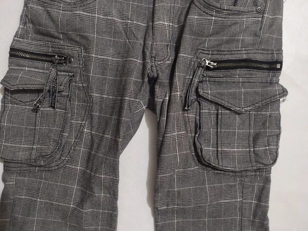 Japanese Brand F9711 Japanese Cargo Multipocket Tactical Pants Size US 31 - 3 Thumbnail