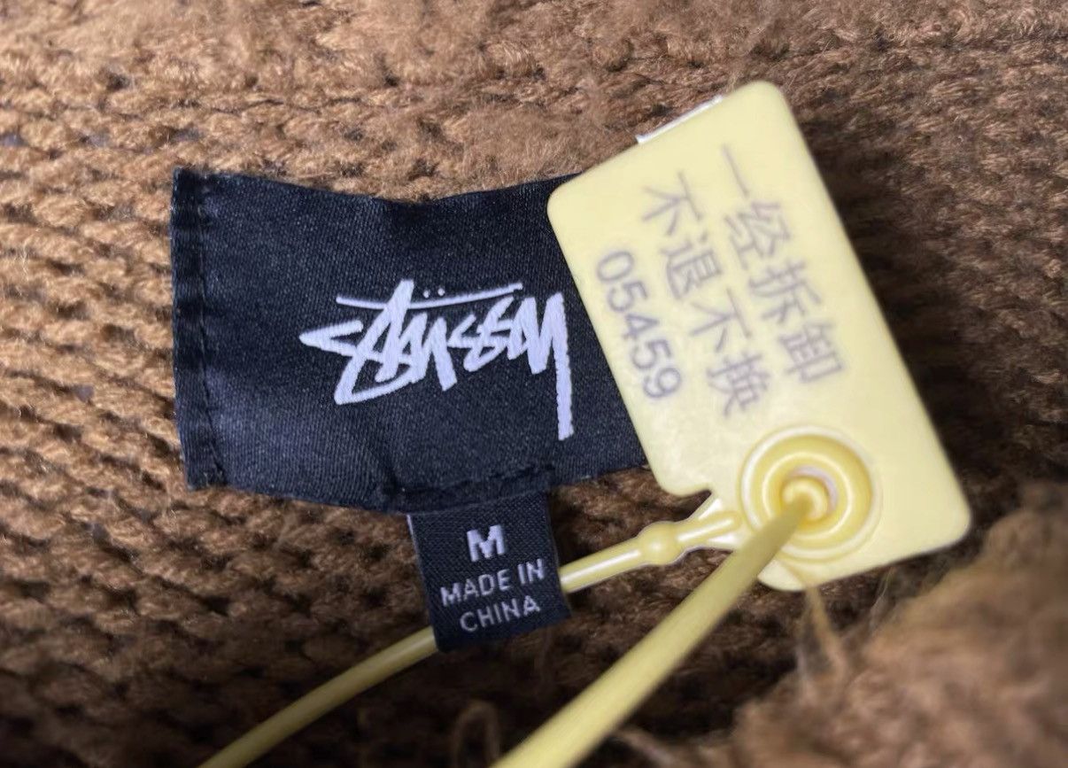 Stussy Stussy Faded Brown Pilled Sweater J31 Size US M / EU 48-50 / 2 - 5 Thumbnail