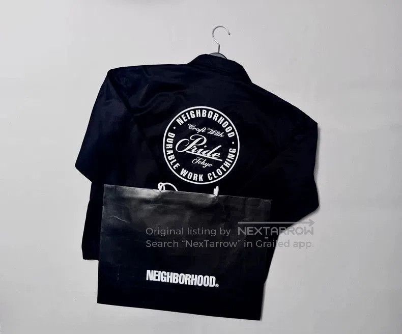 Neighborhood NEIGHBORHOOD SS25 Logo Coach Jacket. Size US L / EU 52-54 / 3 - 1 Thumbnail