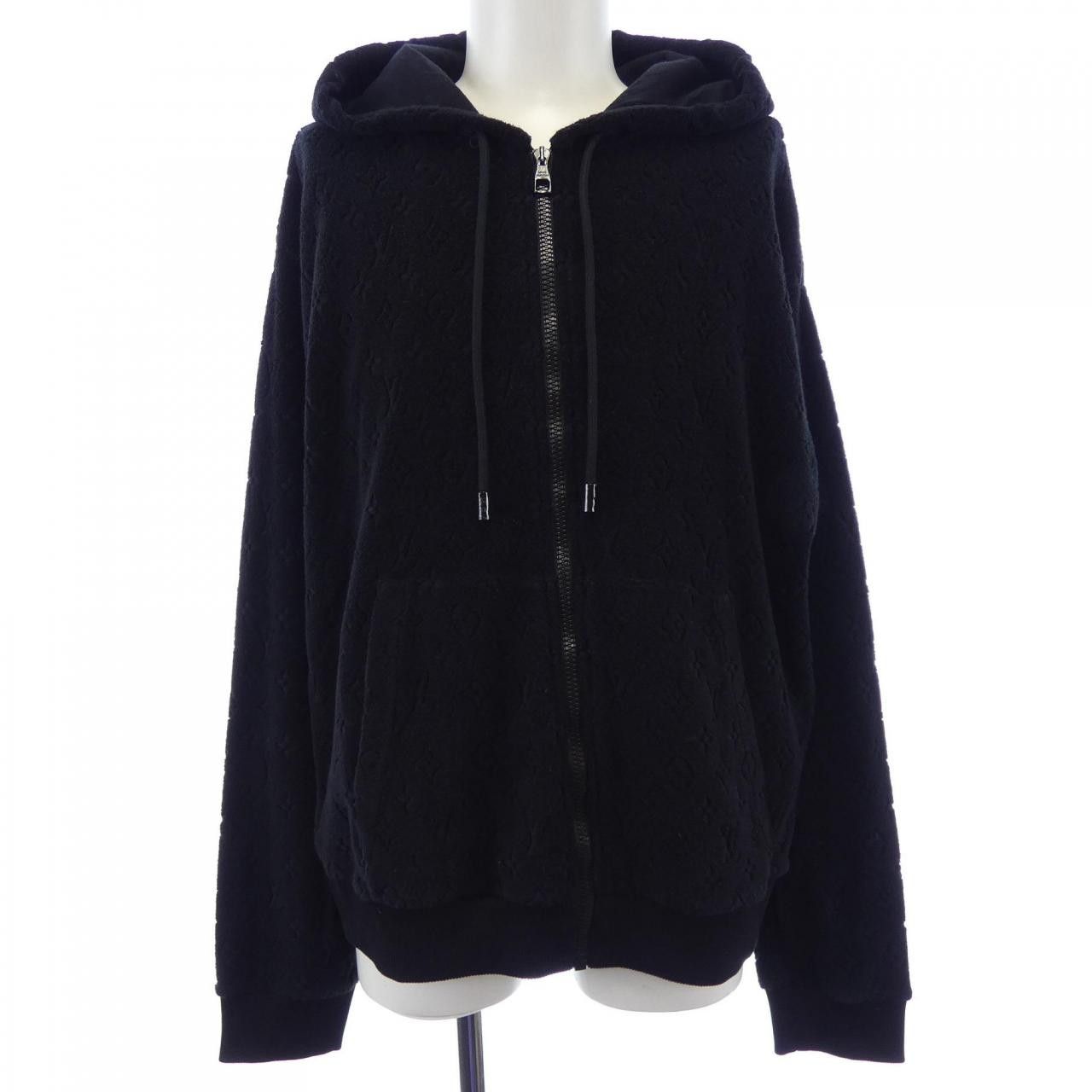 Louis Vuitton Louis Vuitton Louis Vuitton Monogram French Terry Hoodie Textile Sweatshirts & Hoodies HPY41WY44 DUTY FREE for USA Size ONE SIZE - 1 Thumbnail