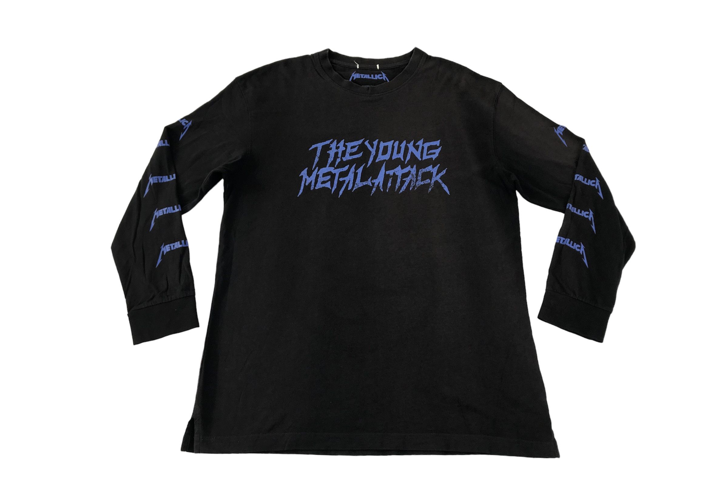 Band Tees × Metallica × Rock T Shirt Metallica The Young Metal Attack ...