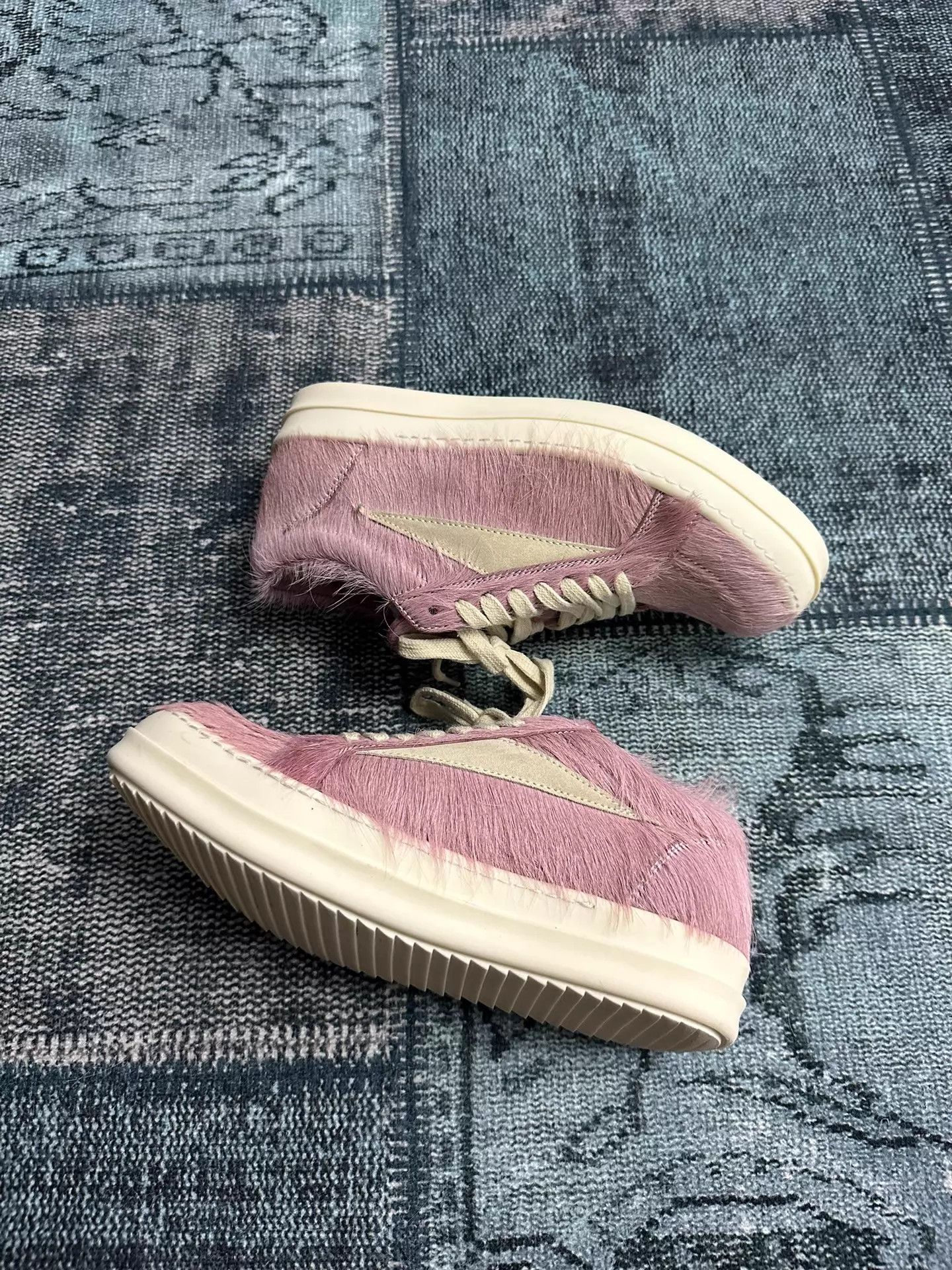 Rick Owens Mainline Pink Horsehair 38.5