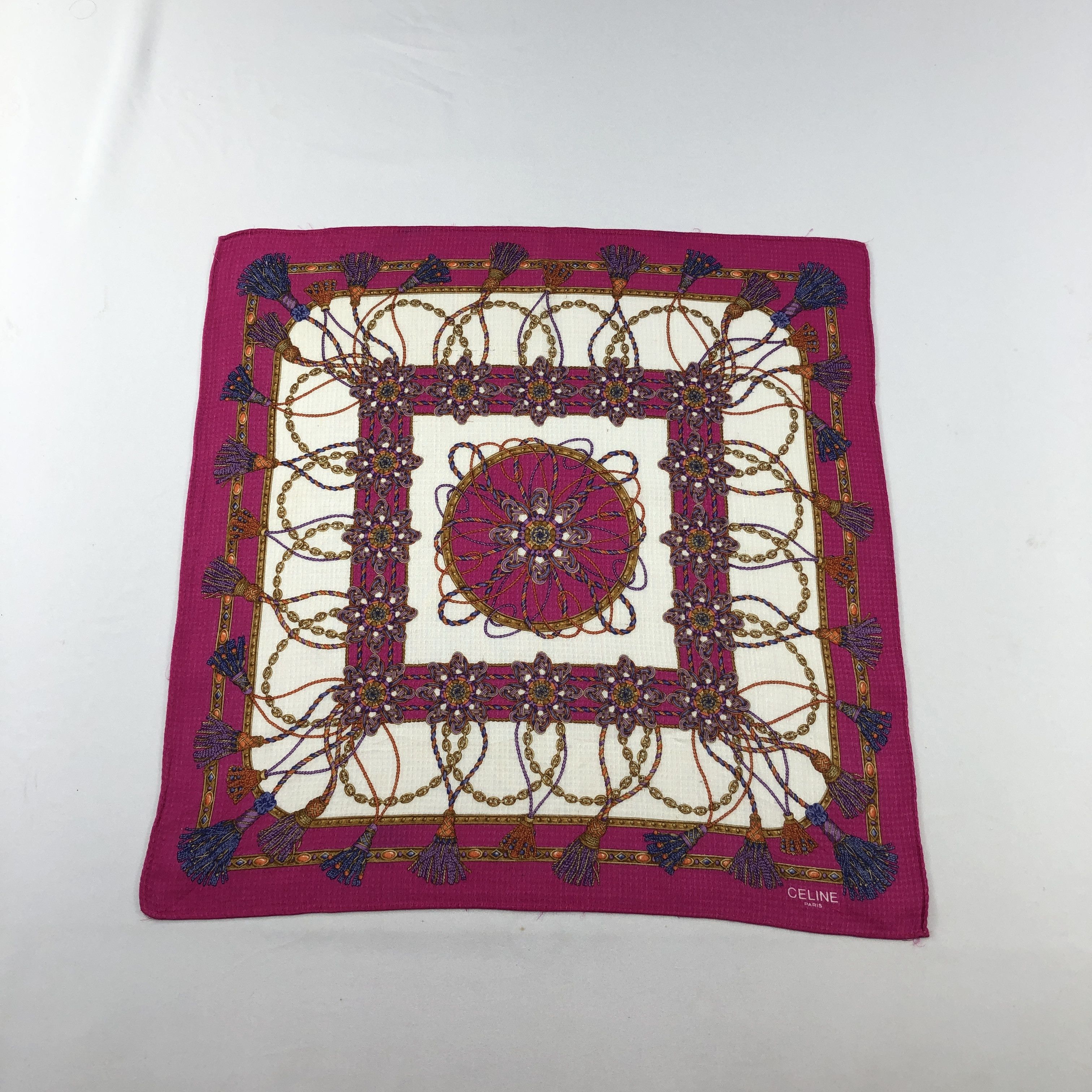 Celine Celine Handkerchief Neckerchief Bandana H3060 Size ONE SIZE - 1 Thumbnail