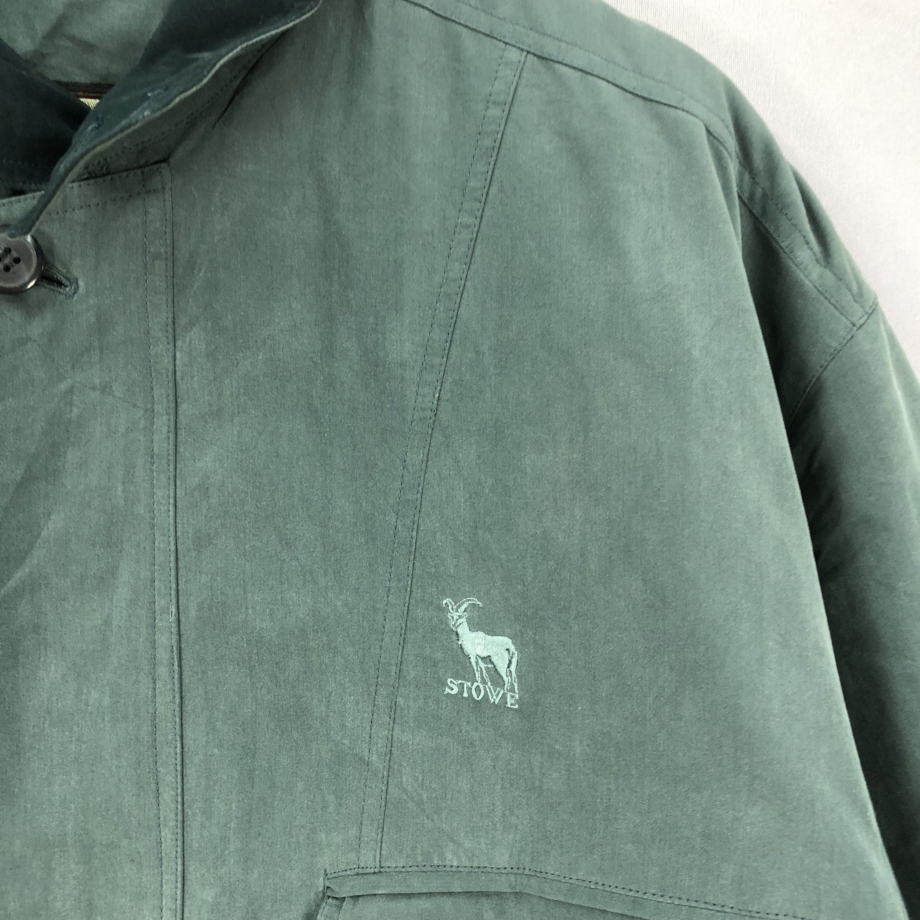 Japanese Brand × Vintage Vintage 90s Stowe Varsity Bomber Zipper Jackets Size US L / EU 52-54 / 3 - 6 Thumbnail