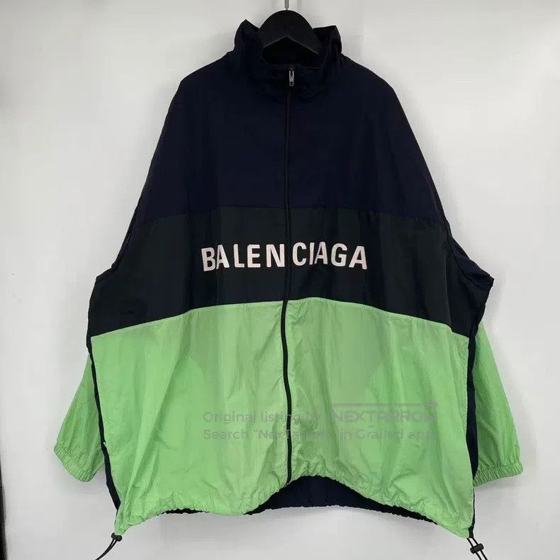 Balenciaga Balenciaga Patchwork letter windbreaker Size XS / US 0-2 / IT 36-38 - 1 Thumbnail