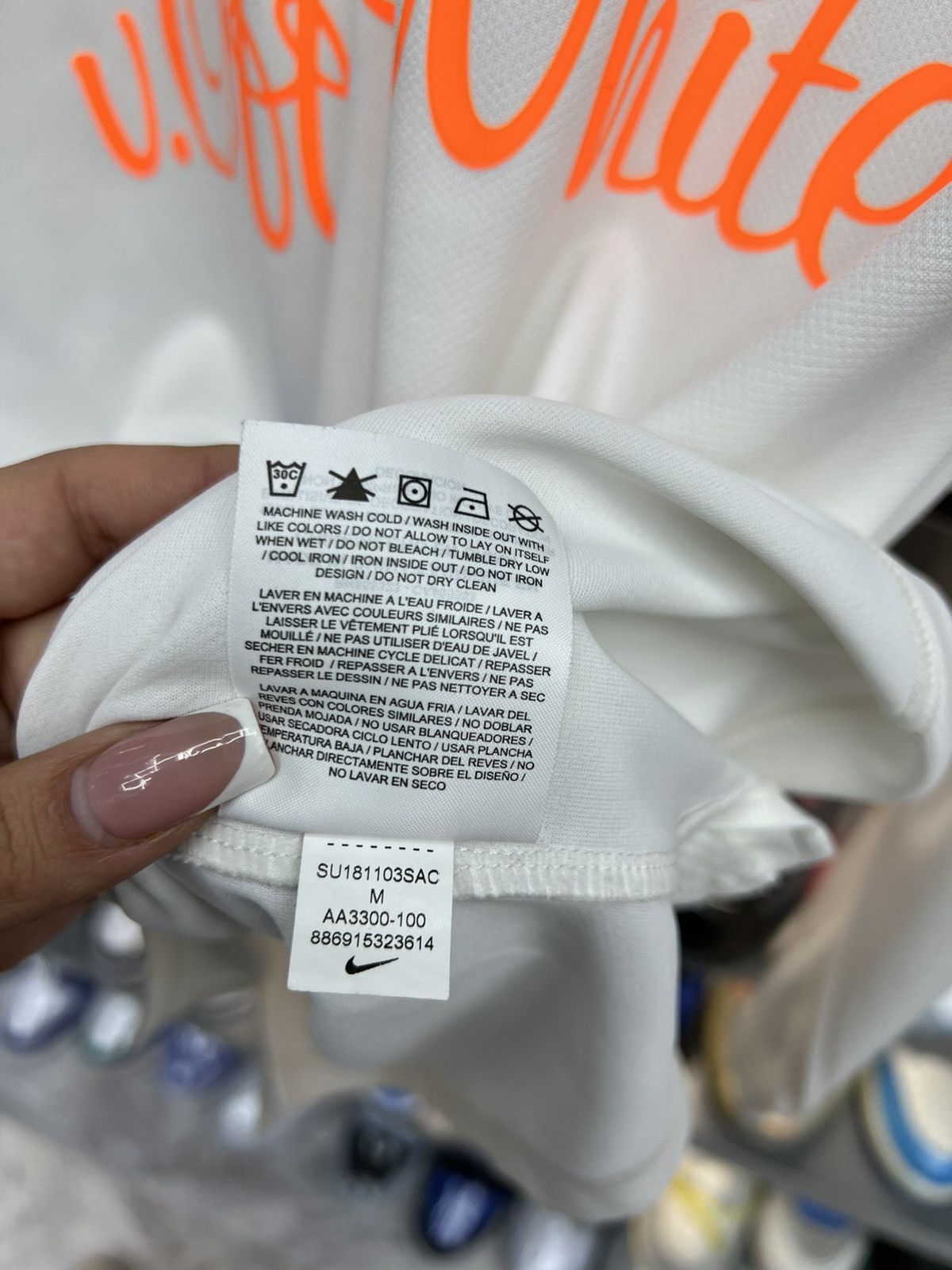 Off-White Off-White Virgil Football White Jersey Size US M / EU 48-50 / 2 - 9 Thumbnail