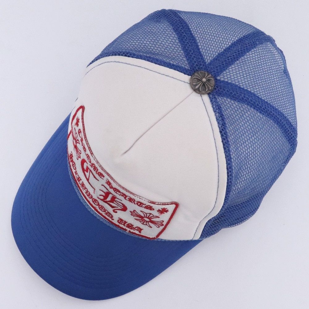Chrome Hearts Old Chrome Hearts trucker hat blue Size ONE SIZE - 5 Thumbnail