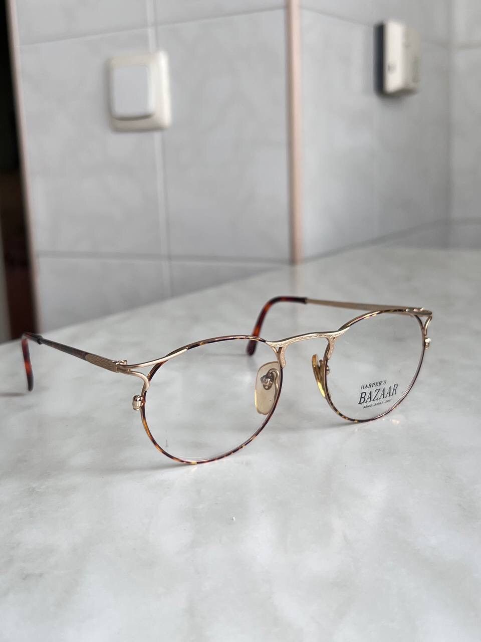 Japanese Brand Harper's Bazar eyeglasses Retro Frame Japan Made '90s Y2K Size ONE SIZE - 11 Thumbnail