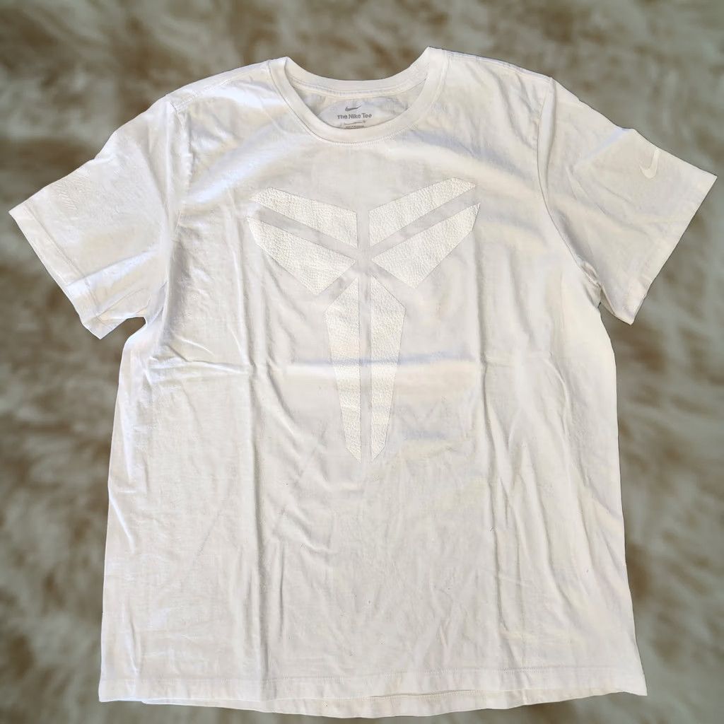 Nike Nike Kobe Black Mamba T Shirt Tee Mens XL White Double Sided Textured 8 24 Rare Size US XL / EU 56 / 4 - 1 Thumbnail