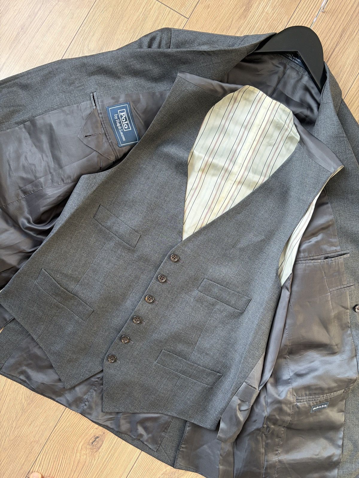 Polo Ralph Lauren Polo Ralph Lauren Vintage Great Blazer Jacket Vest Waistcoat Size 48R - 8 Thumbnail