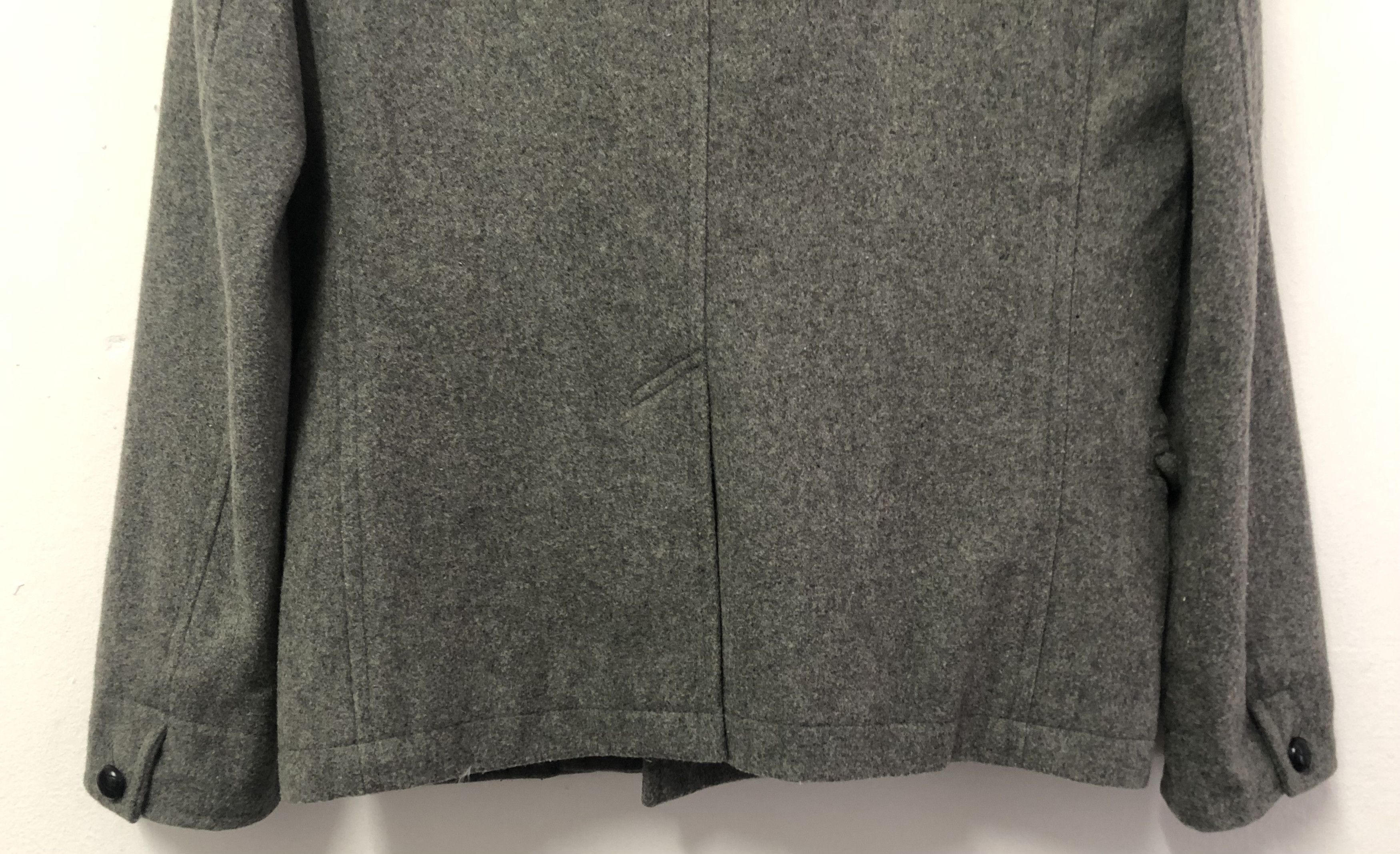 Michel Klein Vintage Michel Klein Wool Double Breast Pea Coat Jacket Size US S / EU 44-46 / 1 - 11 Thumbnail