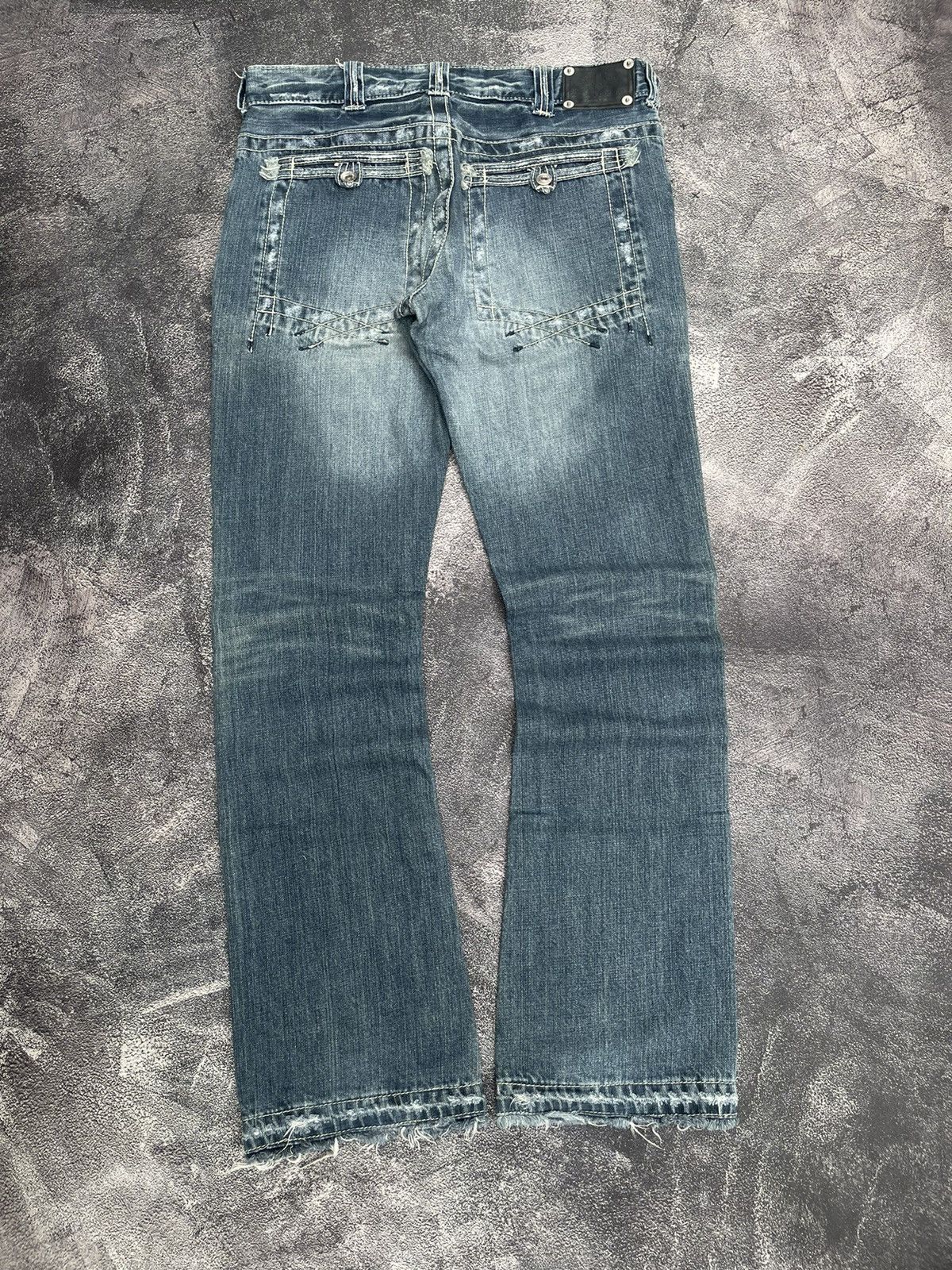 Semanticdesign Distressed Jeans Punk Style