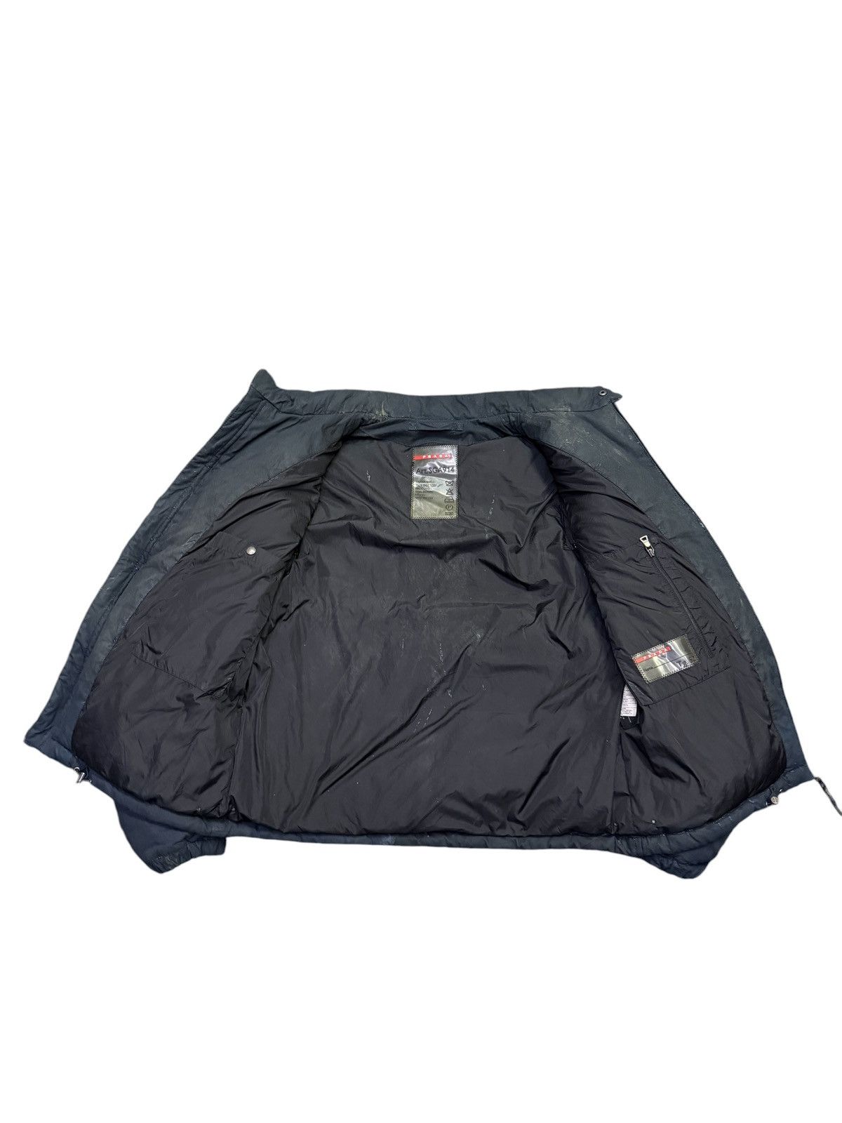 Prada Vintage Prada Puffer Jacket Removeable Sleeve Size US M / EU 48-50 / 2 - 5 Thumbnail