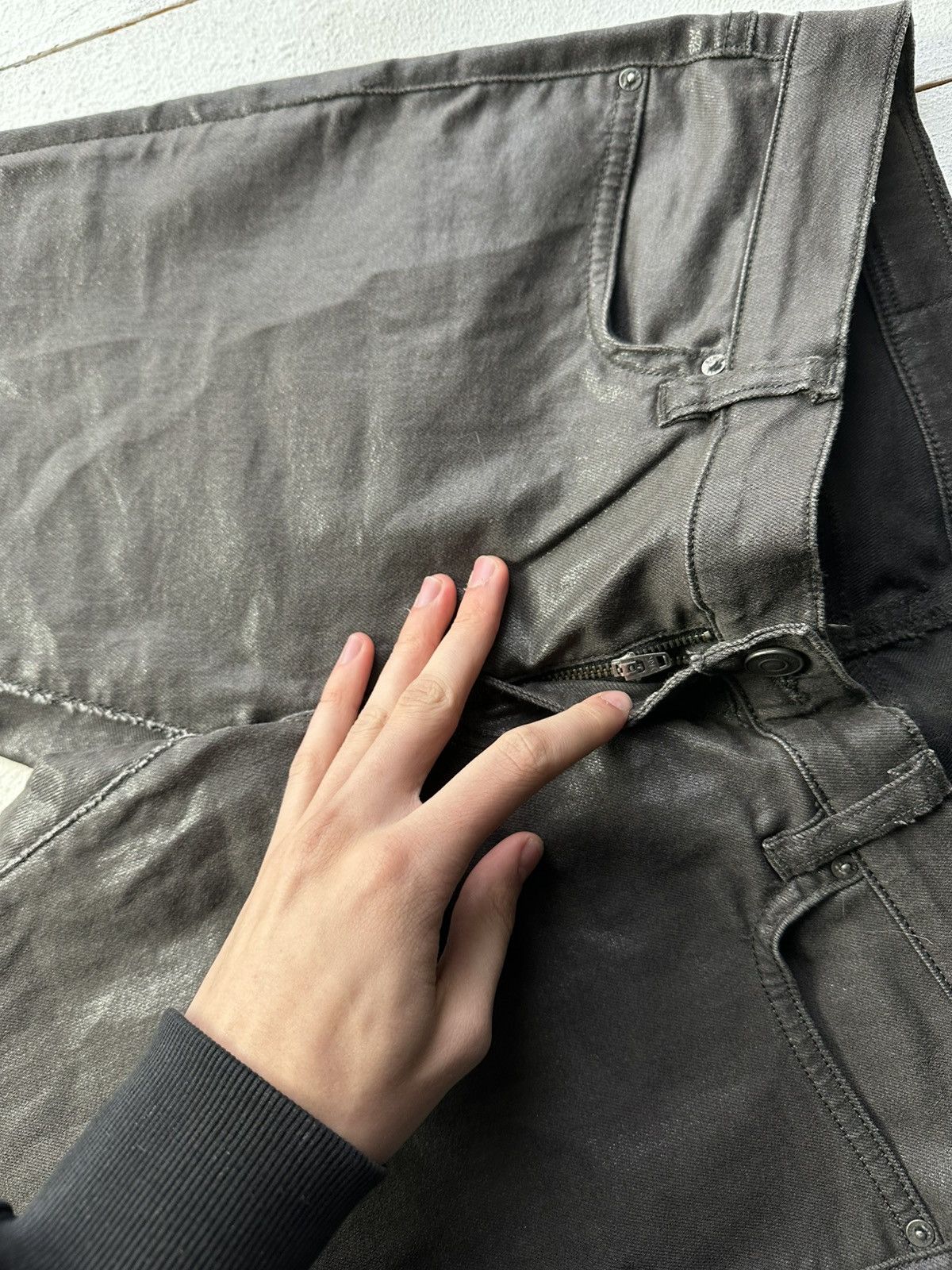 Allsaints 🚨Gothic ALLSAINTS Regular Slim relax Flared Jeans Womens Size 32" / US 10 / IT 46 - 7 Thumbnail