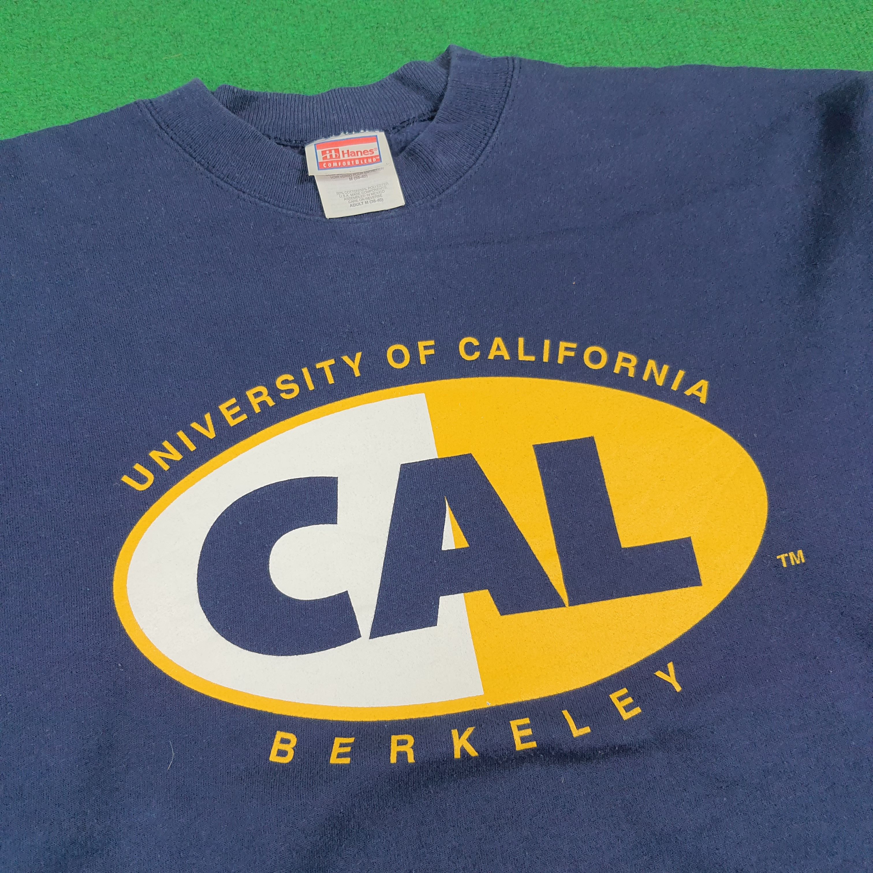 Hanes Vintage University of California Berkey Sweatshirt C283N10 Size US M / EU 48-50 / 2 - 2 Thumbnail