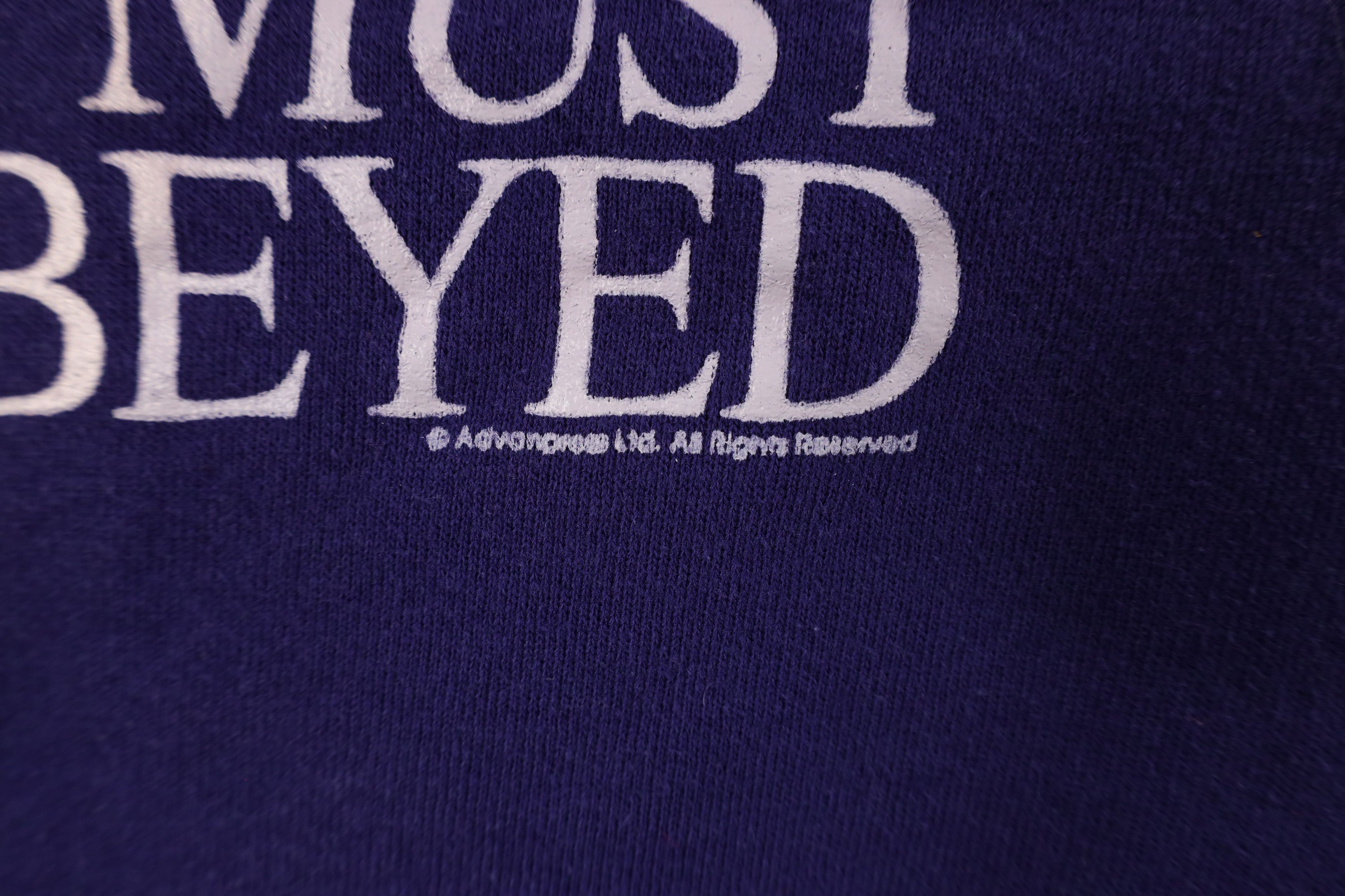 Vintage Vintage 90s Must Be Obeyed Ayesha Crewneck Sweatshirt USA Size XXL / US 16-18 / IT 52-54 - 5 Thumbnail