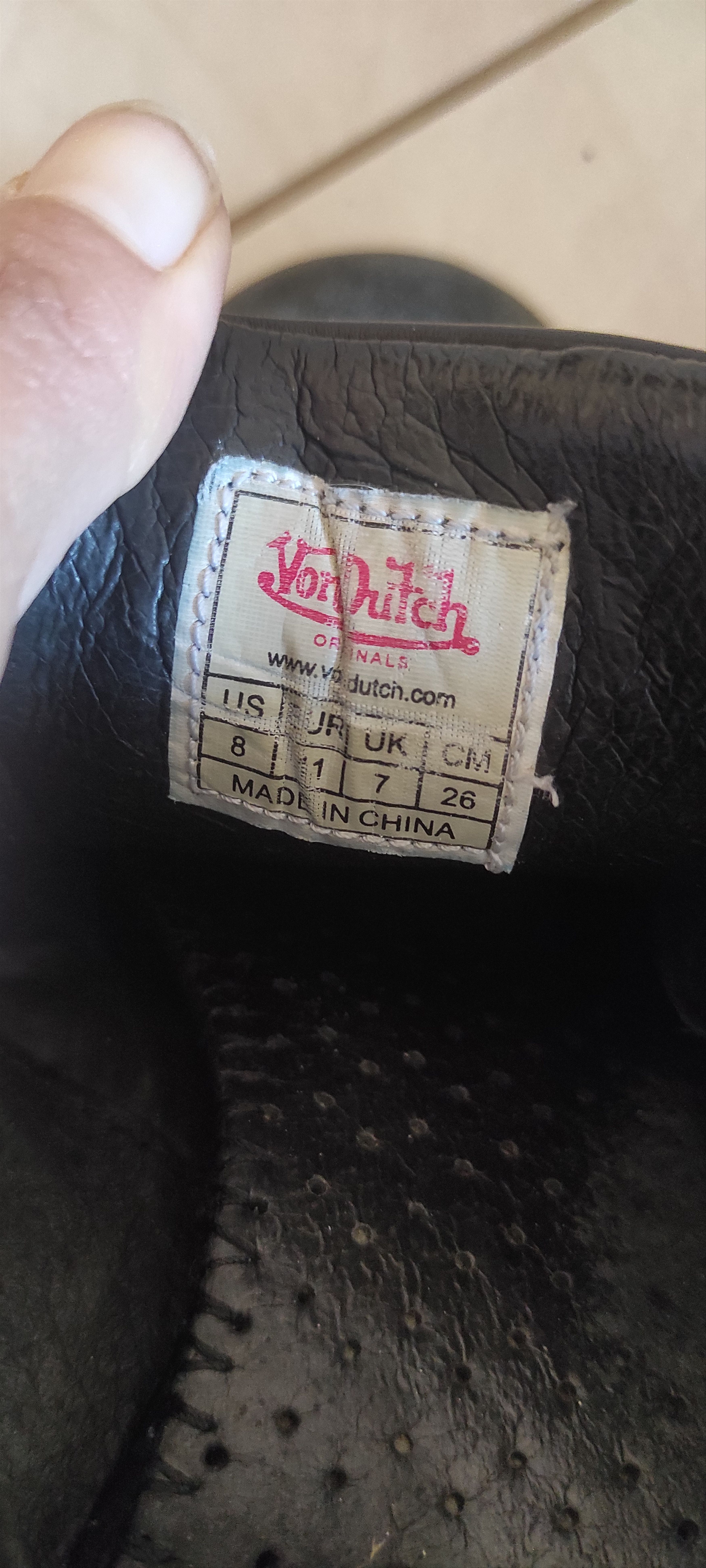 Vintage × Von Dutch Von Dutch Leather Sneakers Suede Flying Emboidered Eyeball Size US 8 / EU 41 - 16 Thumbnail