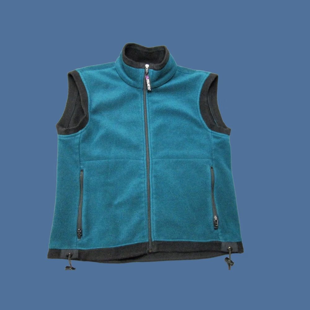Vintage VINTAGE REI Vest Mens Large Green Fleece Polartec Windbloc Full Zip Outdoor Size US L / EU 52-54 / 3 - 1 Thumbnail