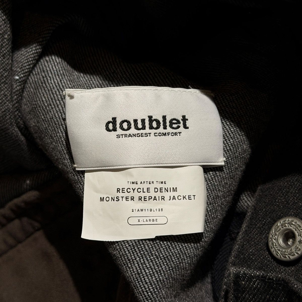 Doublet Monster denim jacket Size US XL / EU 56 / 4 - 4 Thumbnail