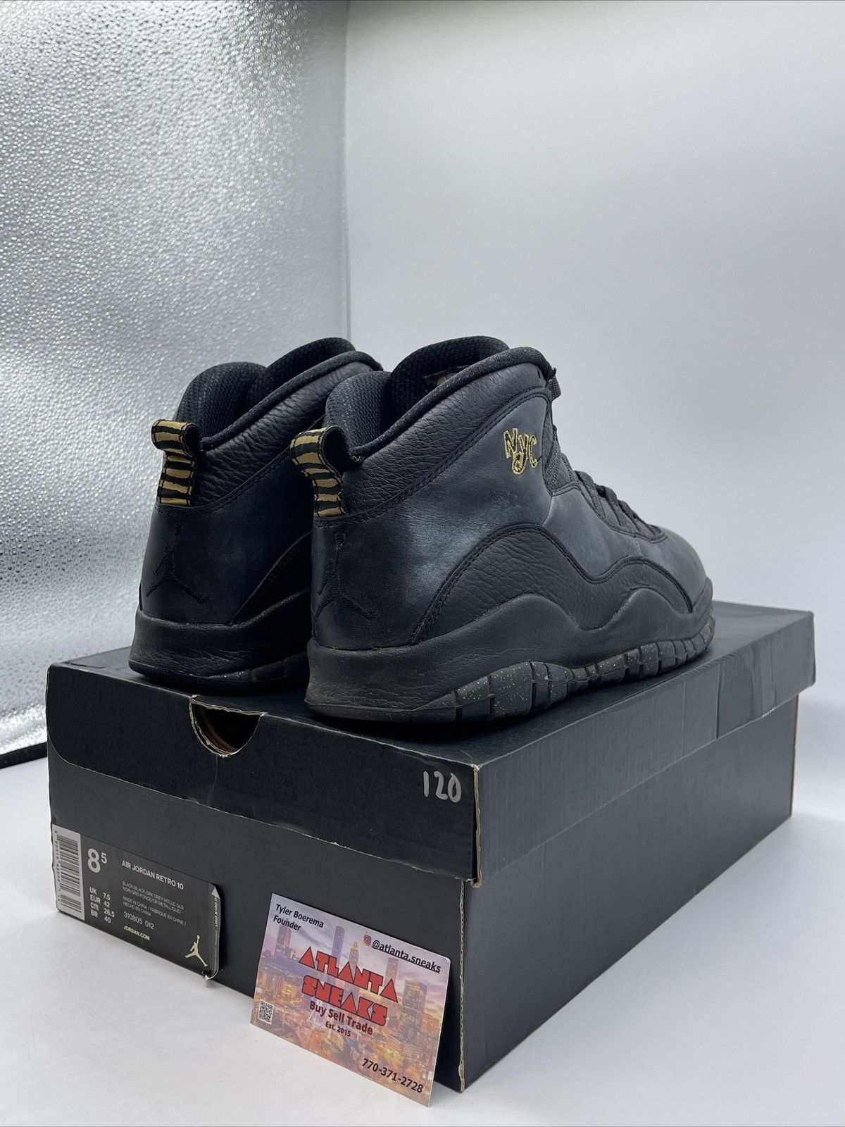 Jordan Brand Air Jordan 10 NYC Size US 8.5 / EU 41-42 - 5 Thumbnail