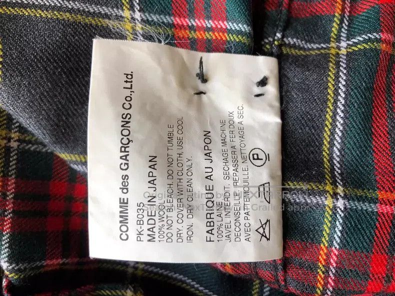 Comme des Garcons Comme Des Garcons Men's checkered shirt, size M Size US M / EU 48-50 / 2 - 5 Thumbnail
