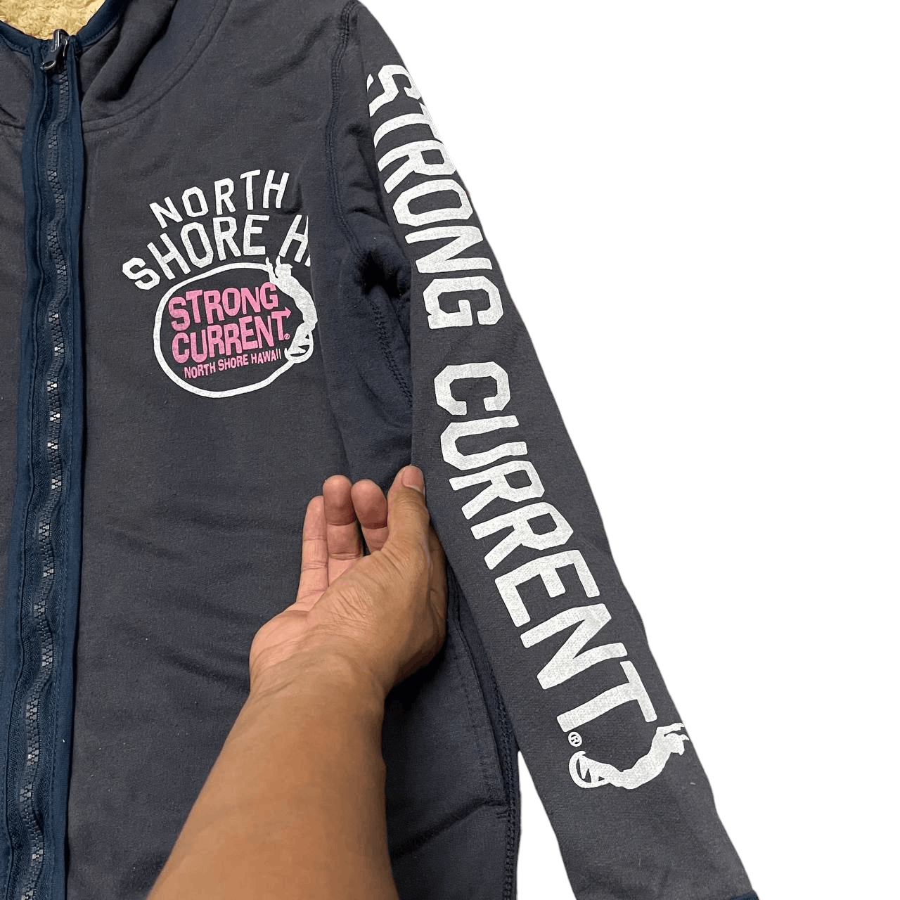 Ocean Current Vintage Strong Current North Shore Hawaii Reversible Hoodie Size US S / EU 44-46 / 1 - 15 Thumbnail