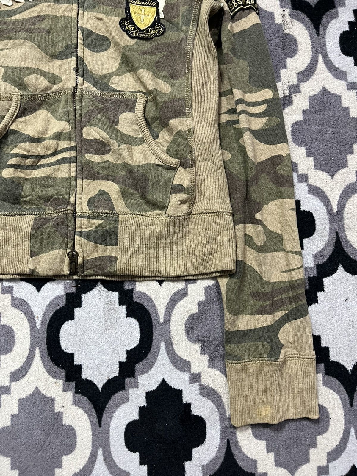 GOA Kissmark camo zip hoodie Size US S / EU 44-46 / 1 - 5 Thumbnail
