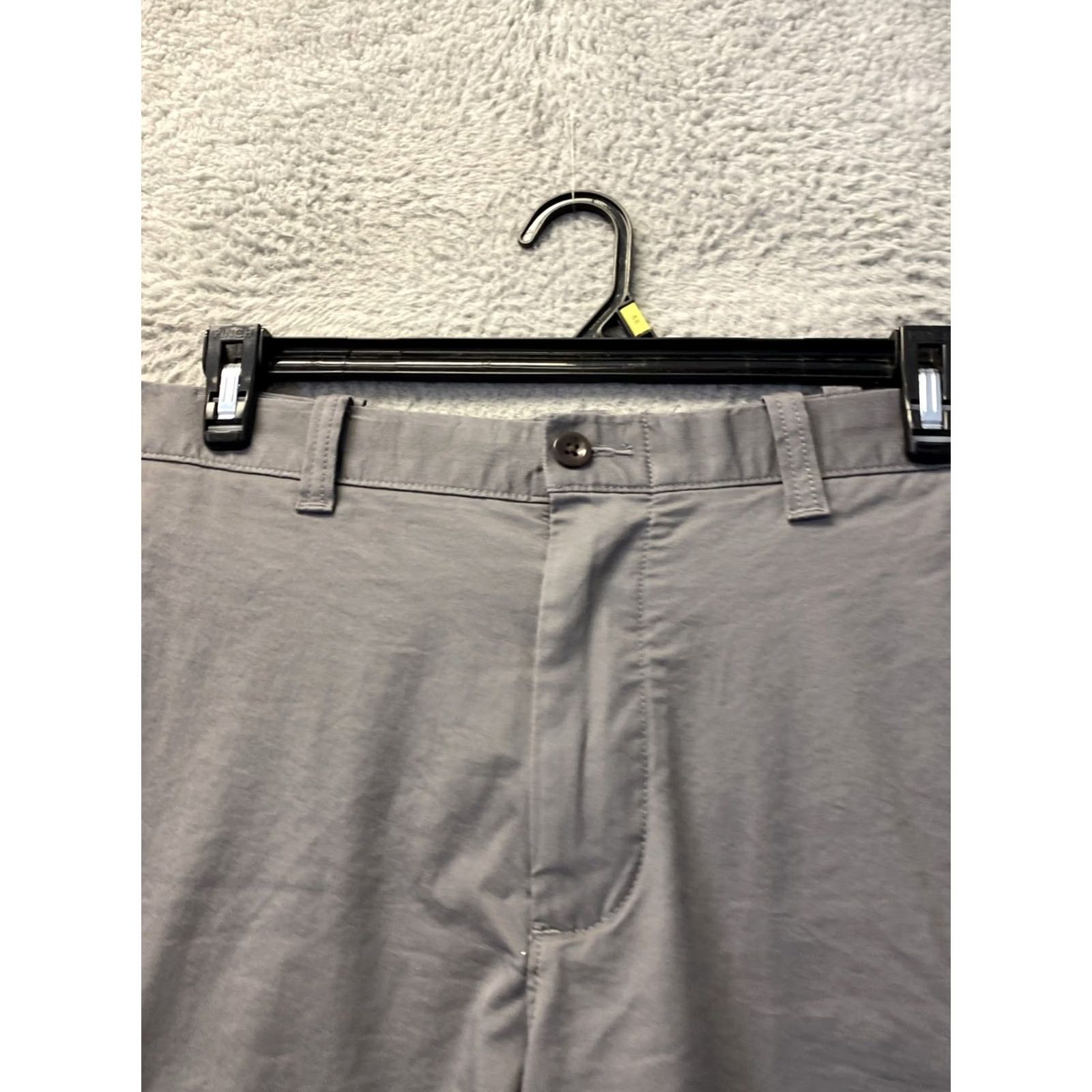 J.Crew J.CREW Shorts Men 36 Gray Chino Flat Front Pockets Stretch /0827 Size US 36 / EU 52 - 3 Thumbnail