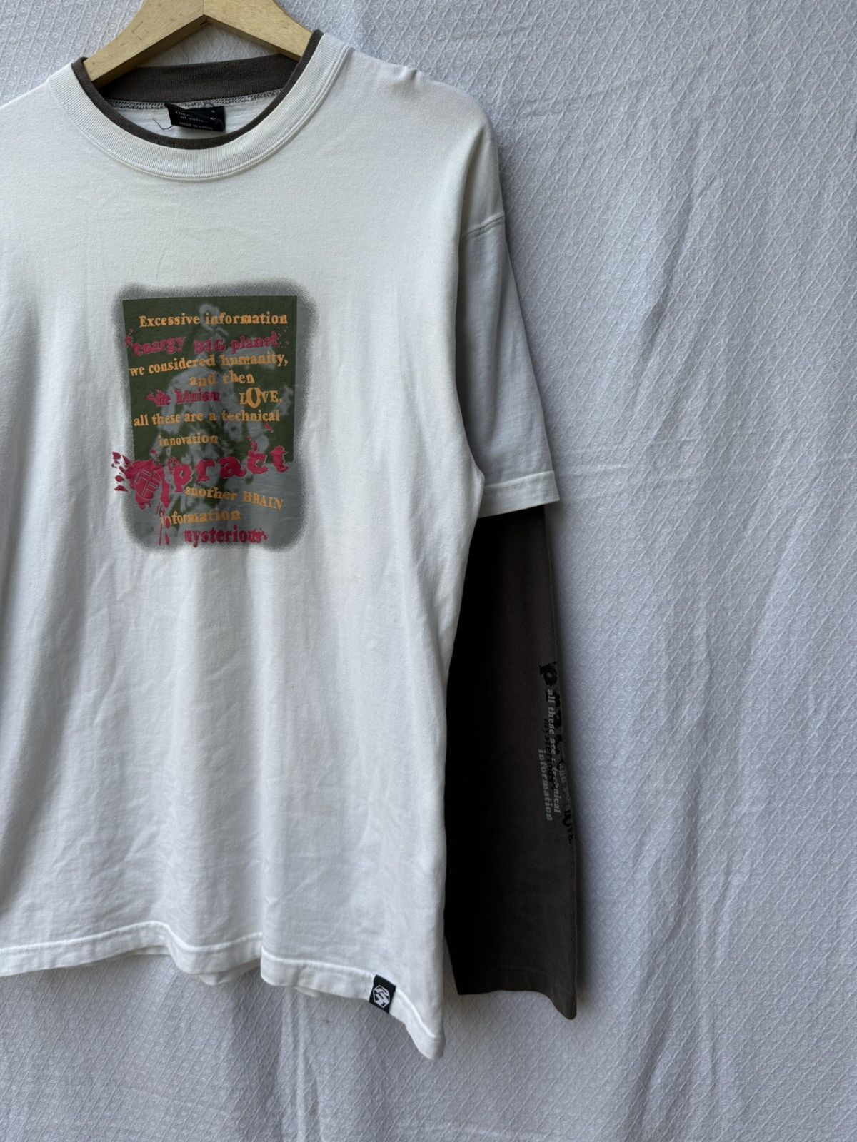 Japanese Brand Pract double layer poem japanese brand ifsixwasnine styled Size US L / EU 52-54 / 3 - 4 Thumbnail